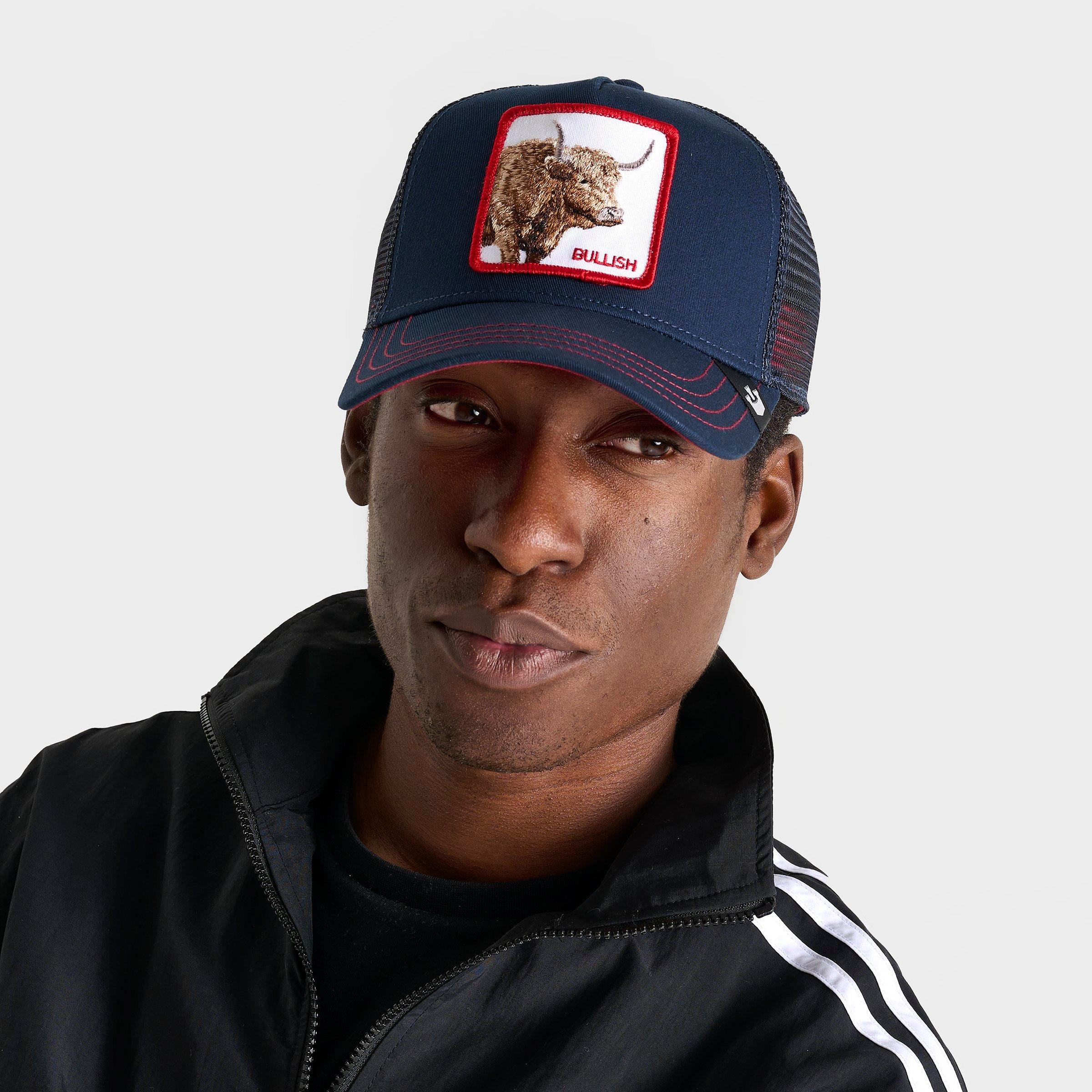 Goorin Bros. The Bullish Bull Trucker Hat in Navy