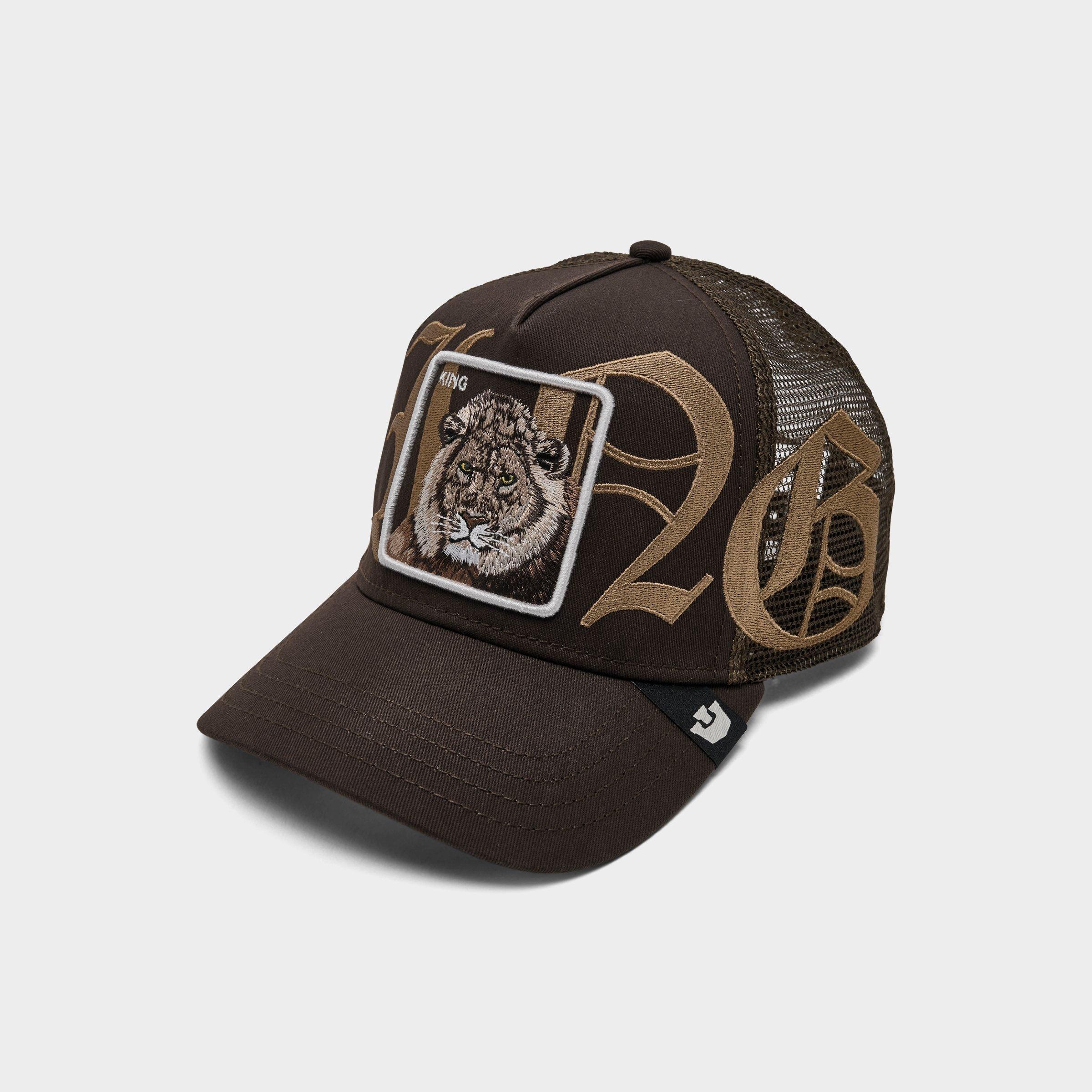 Goorin Bros King Old English Trucker Hat In Brown