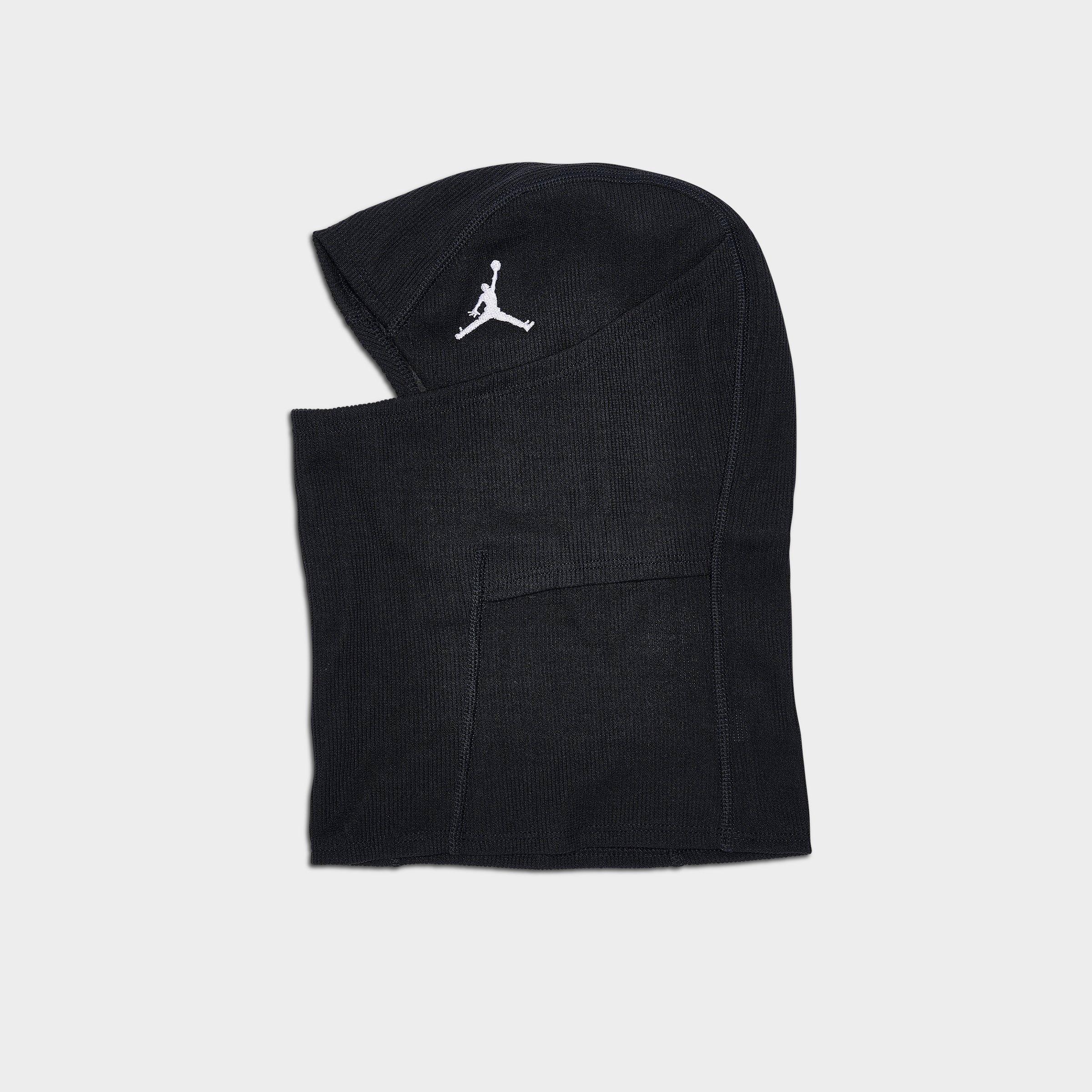 Jordan Flight Hyperwarm Rib Knit Hood In Blue