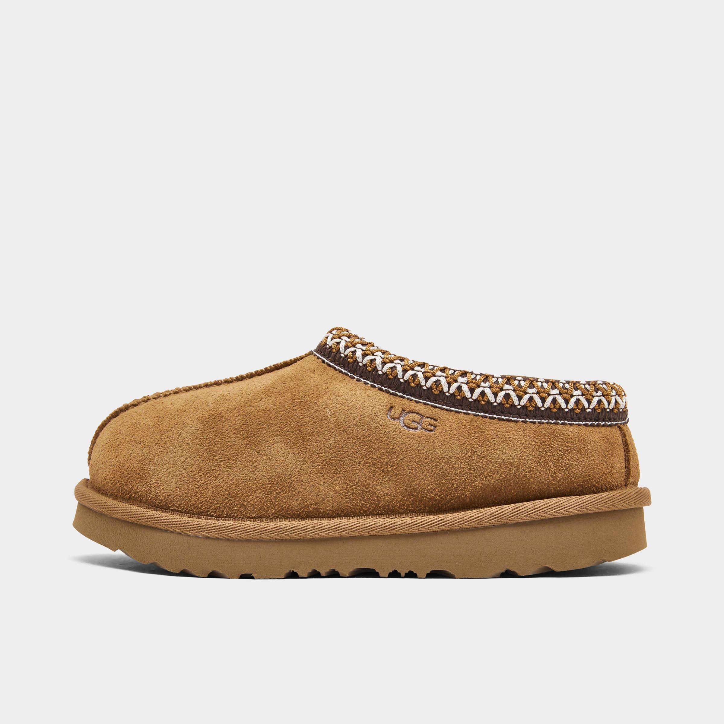 Ugg Toddler Tasman II Slippers (6C-12C) in Brown/Chestnut Size 10 Polyester/Suede/Wool
