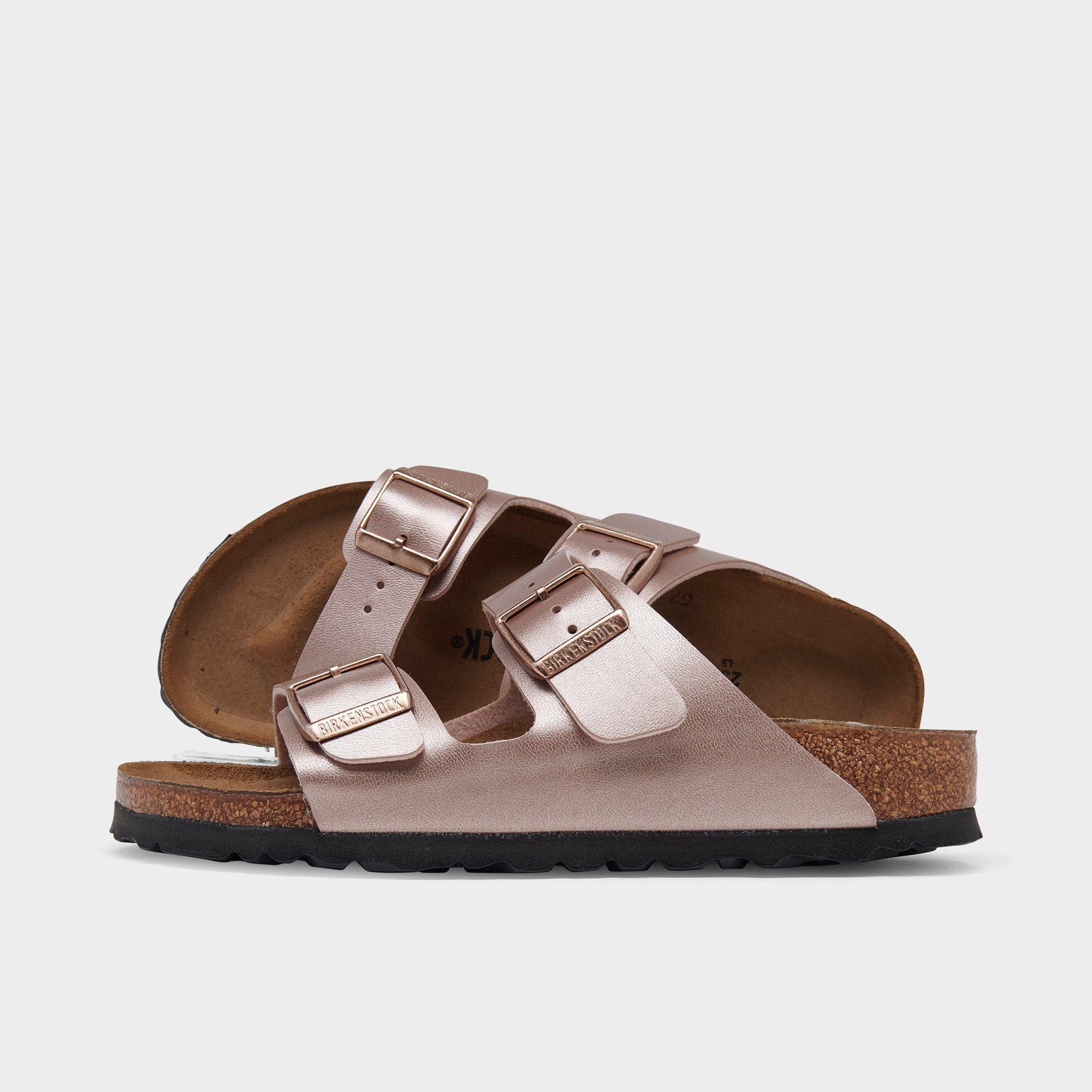 UPC 192761012153 product image for Birkenstock Women's Arizona Birkibuc Sandals in Beige/ Size 36.0 Leather/Suede | upcitemdb.com