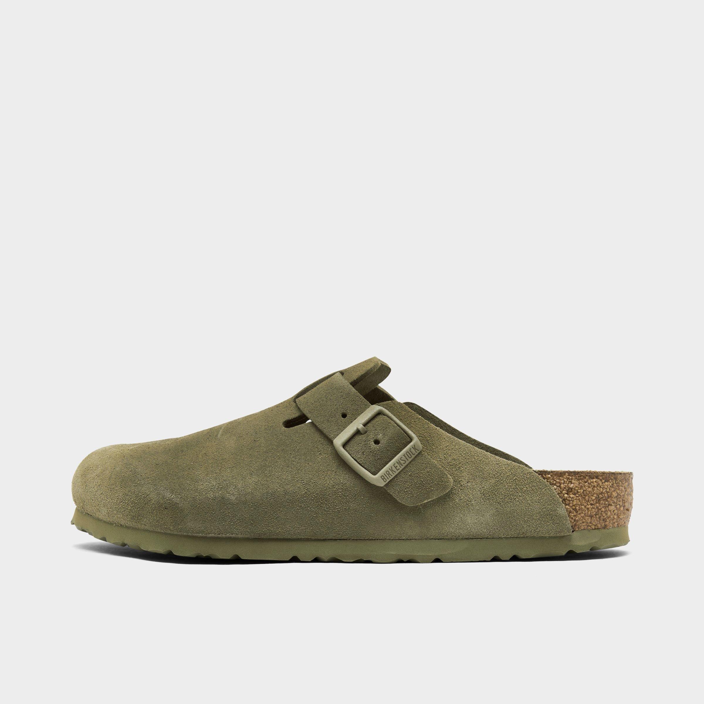 Birkenstock Men's Boston Suede Leather Clogs