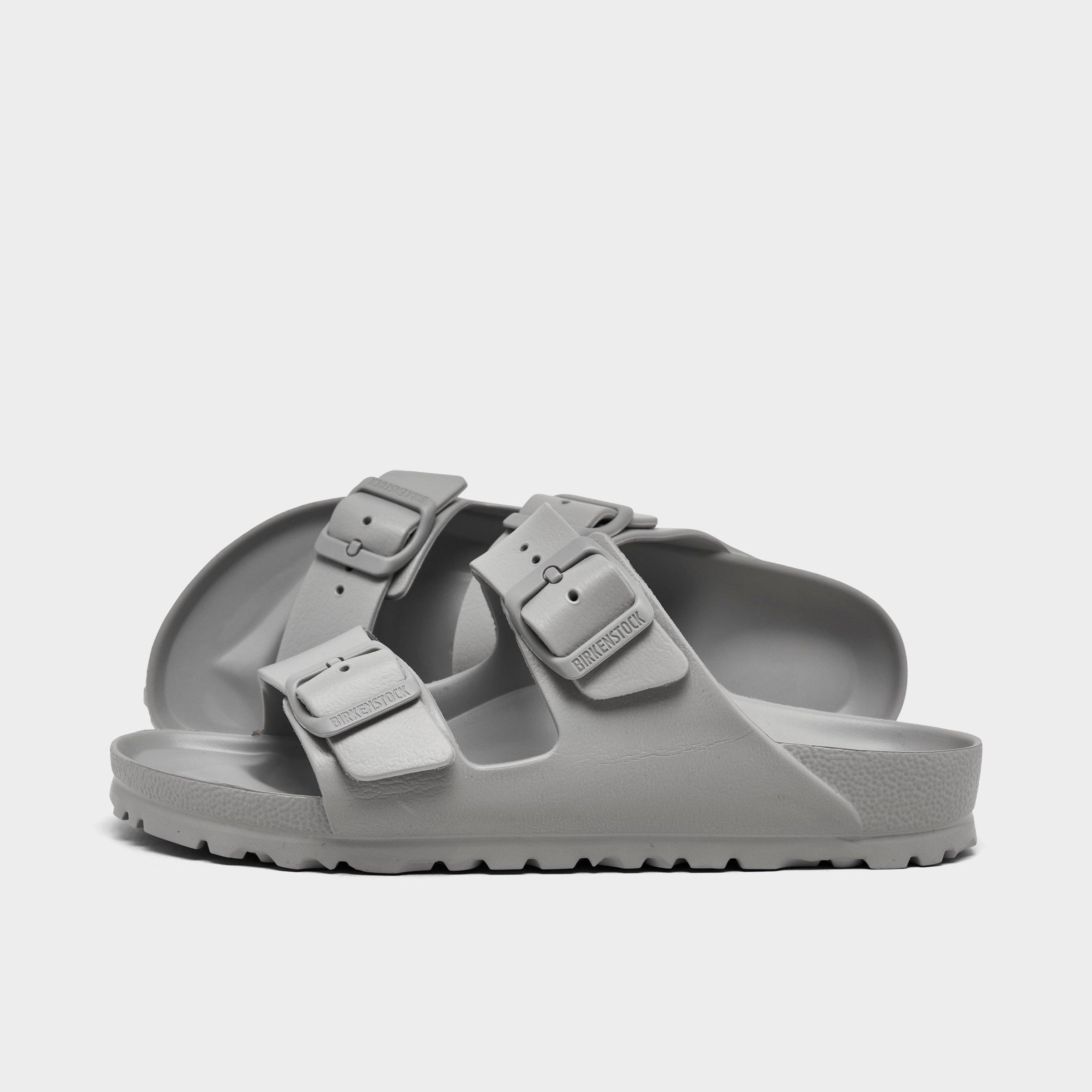 Birkenstock Women's Essentials Arizona EVA Sandals in Grey/Stone Coin Size 36