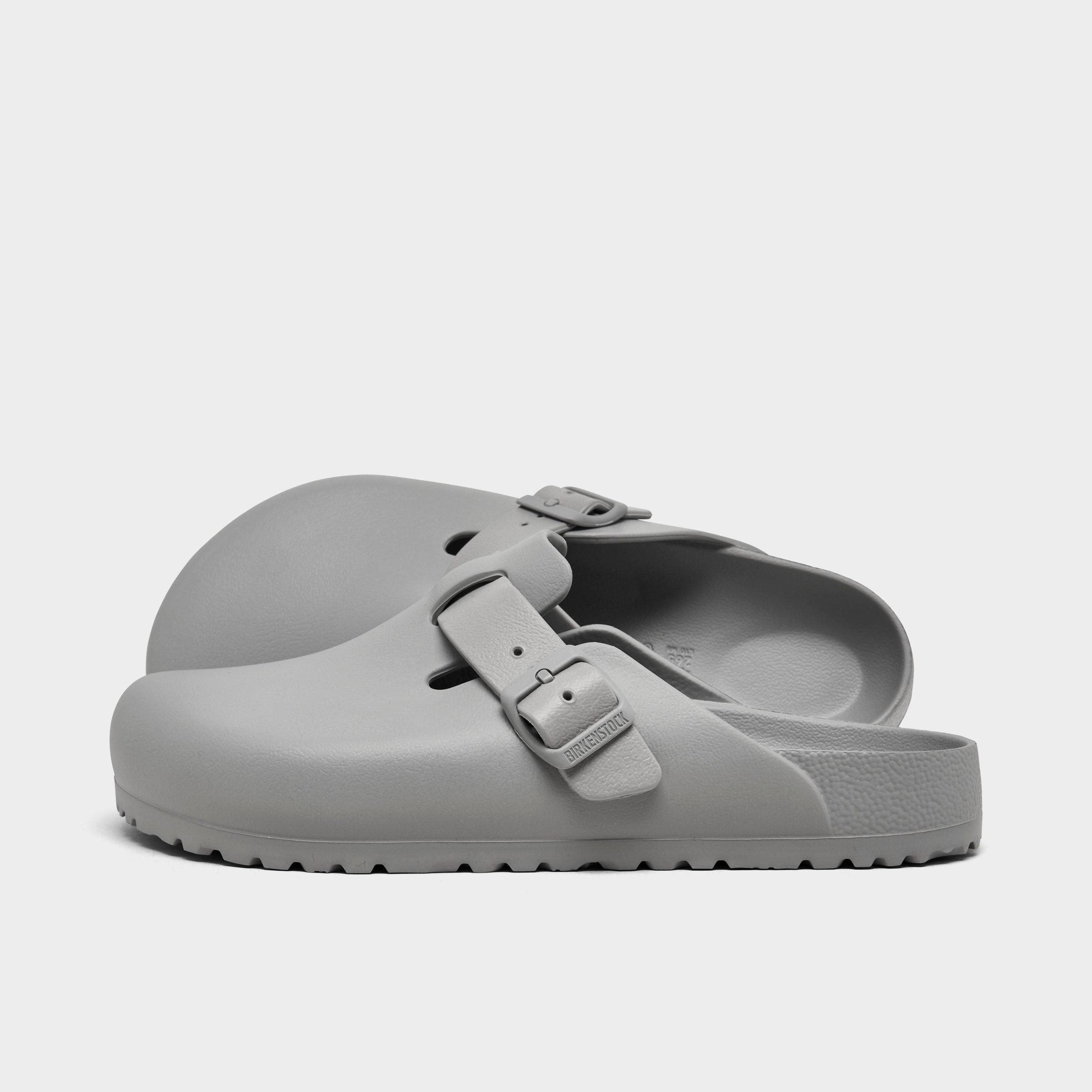 Birkenstock Men's Boston Essentials EVA Clogs in Stone Coin Size: 41