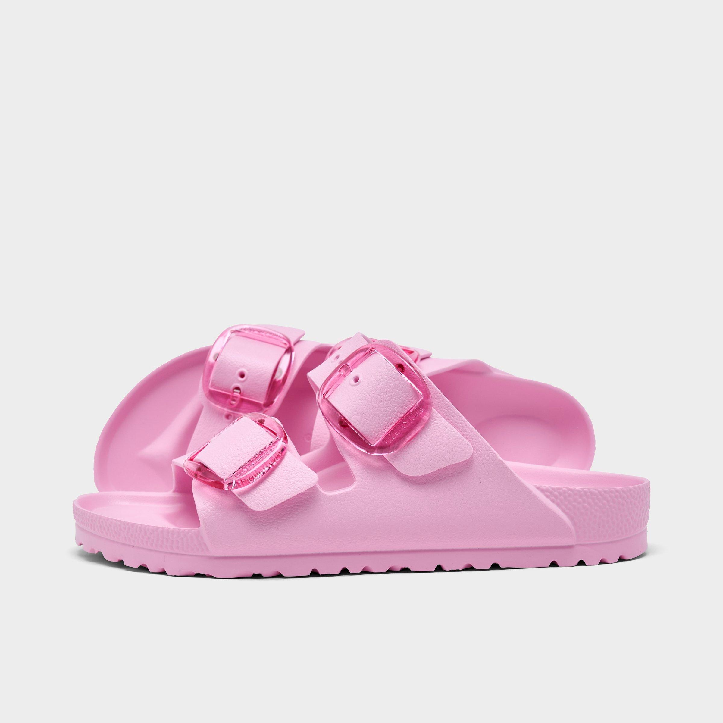 Birkenstock Women's Arizona Big Buckle EVA Sandals in Fondant Pink Size: 36