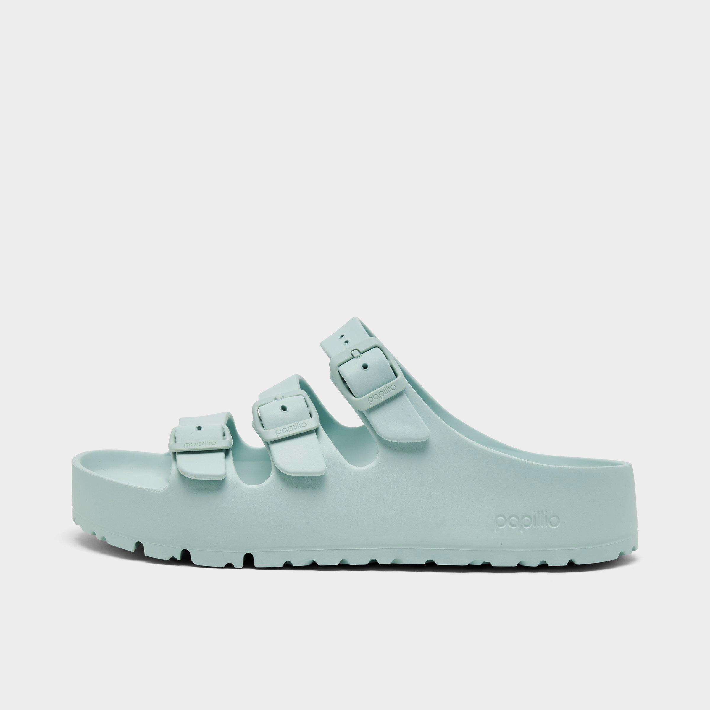 Birkenstock Women's Florida Flex EVA Platform Sandals in Surf Green Size: 36
