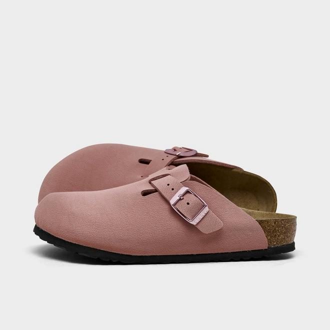 Little Kids' Birkenstock Boston Birkibuc Clog Shoes