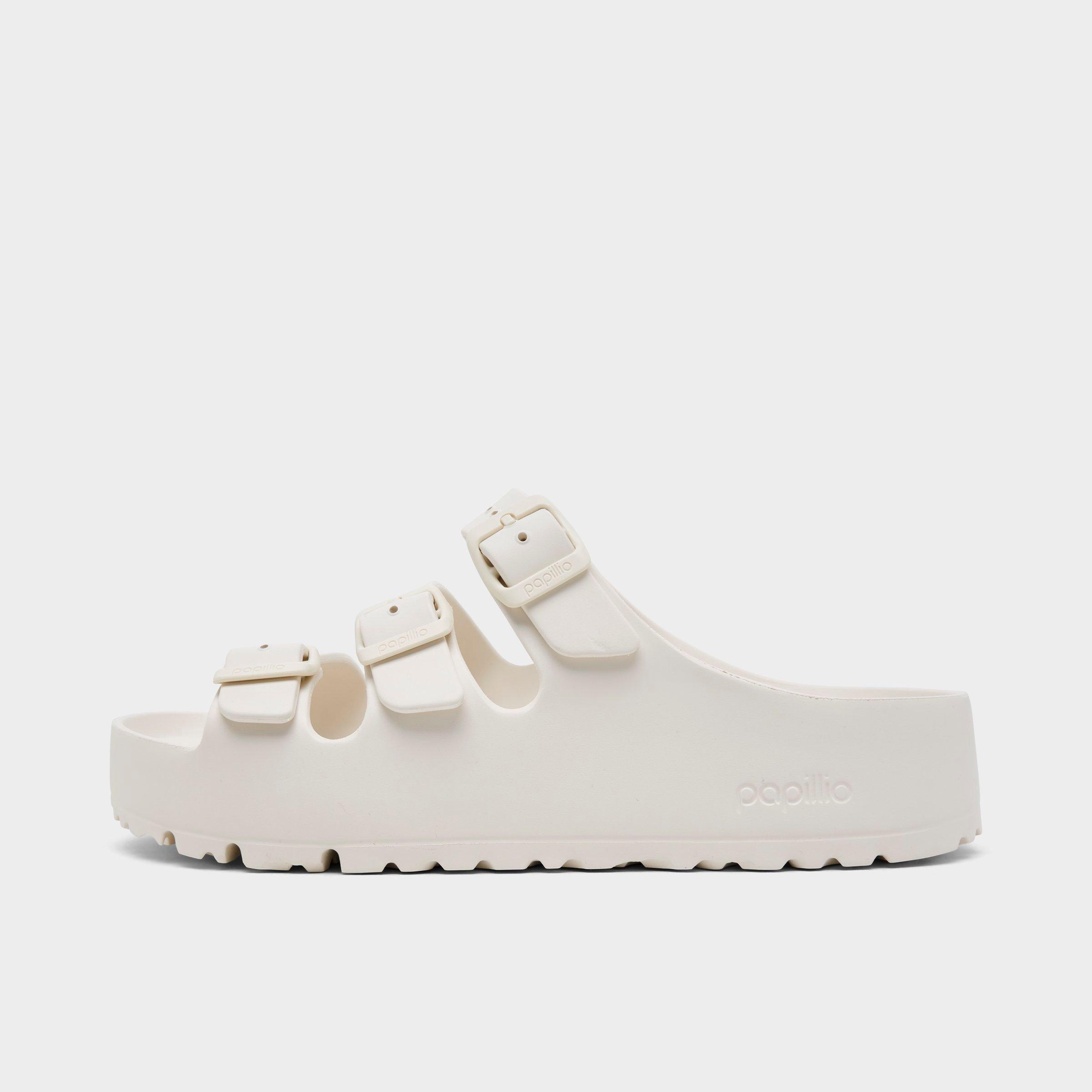 Birkenstock Women's Florida Flex EVA Platform Sandals in Eggshell Size: 36