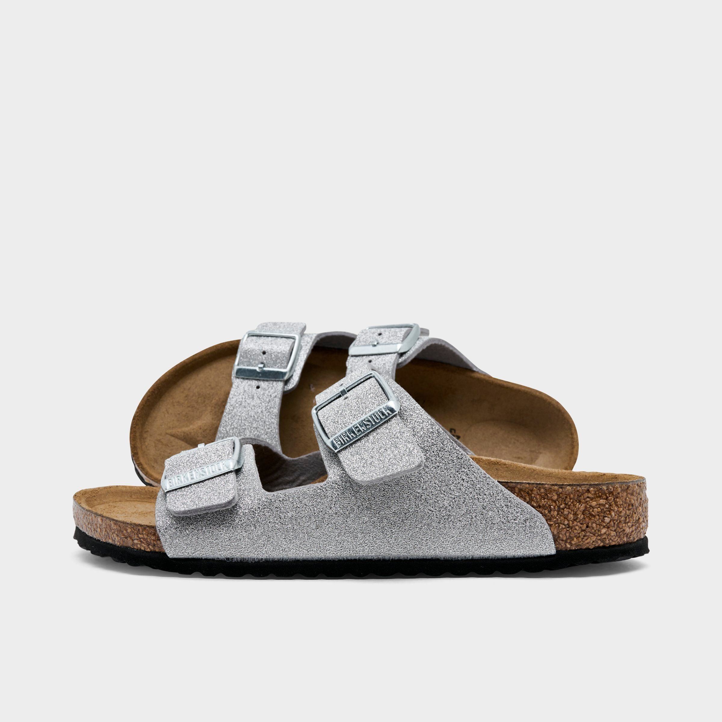 Birkenstock Little Kids Arizona Birkibuc Glitter Sandals