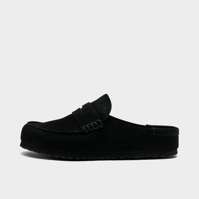 Men's Birkenstock Naples Wrapped Suede Casual Clogs