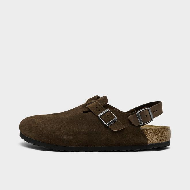 Men's Birkenstock Tokio Suede Leather Clogs