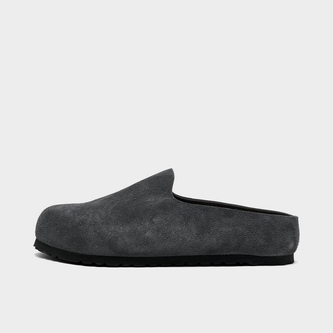 Women's Birkenstock Amsterdam Wrapped Suede Leather Clogs