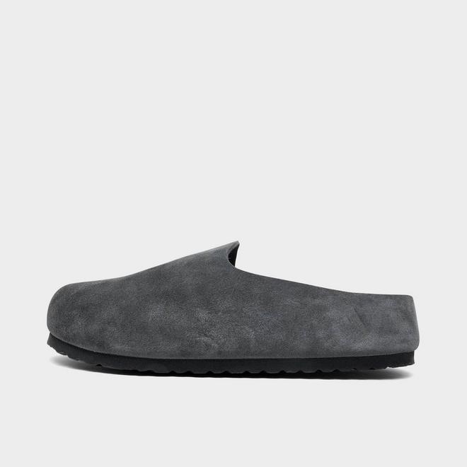 Men's Birkenstock Amsterdam Wrapped Suede Leather Clogs