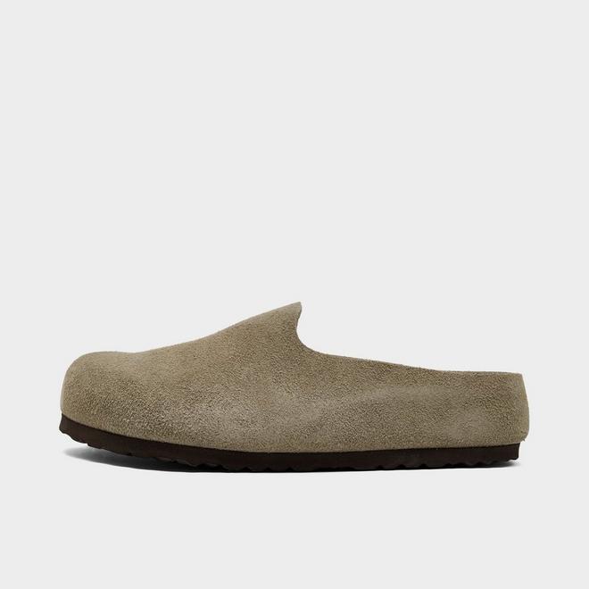 Women's Birkenstock Amsterdam Wrapped Suede Leather Clogs