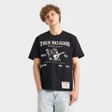 Tシャツ・カットソー [True Religion] TR World Tour T-Shirt White/Black True Religion World Tour T Shirt Black | Mainline Menswear