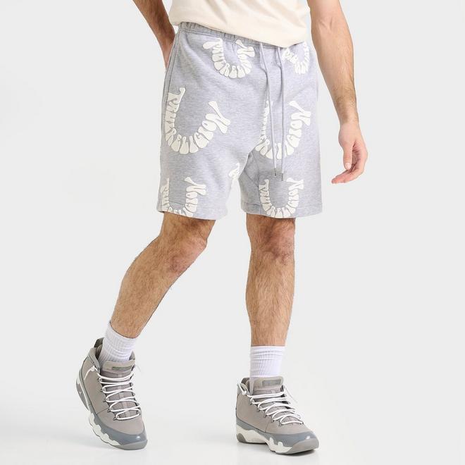 Men's True Religion Warped Logo Fleece Shorts