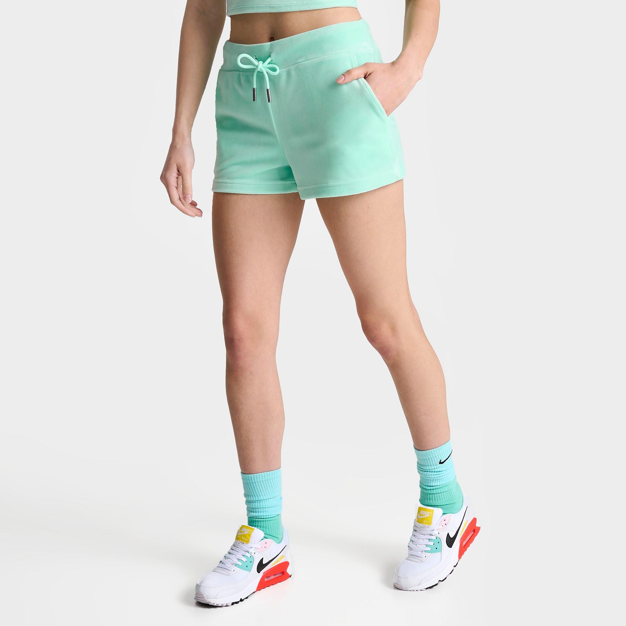 Shop Juicy Couture Women's Og Bling Shorts In Mint