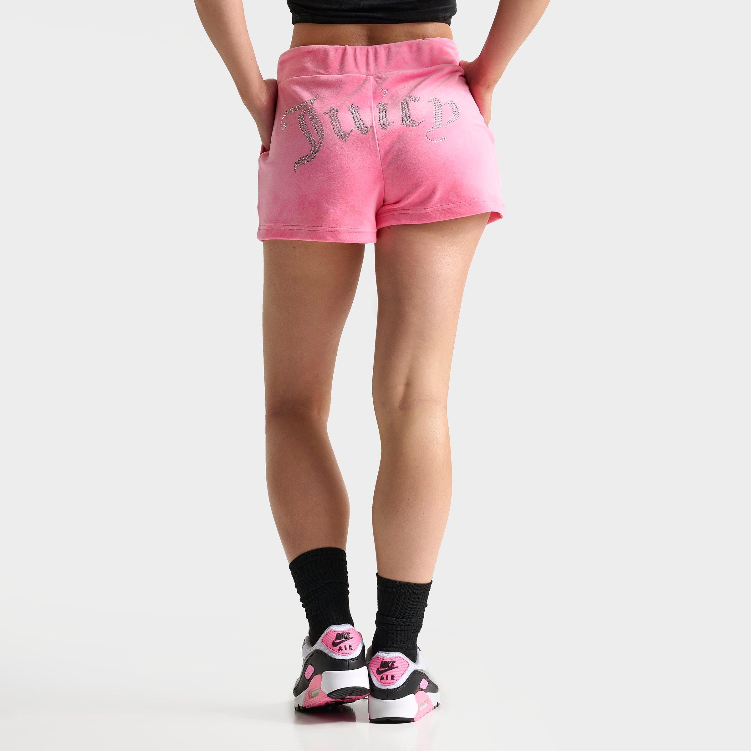 Juicy Couture Women's Og Bling Shorts In Hot Hot