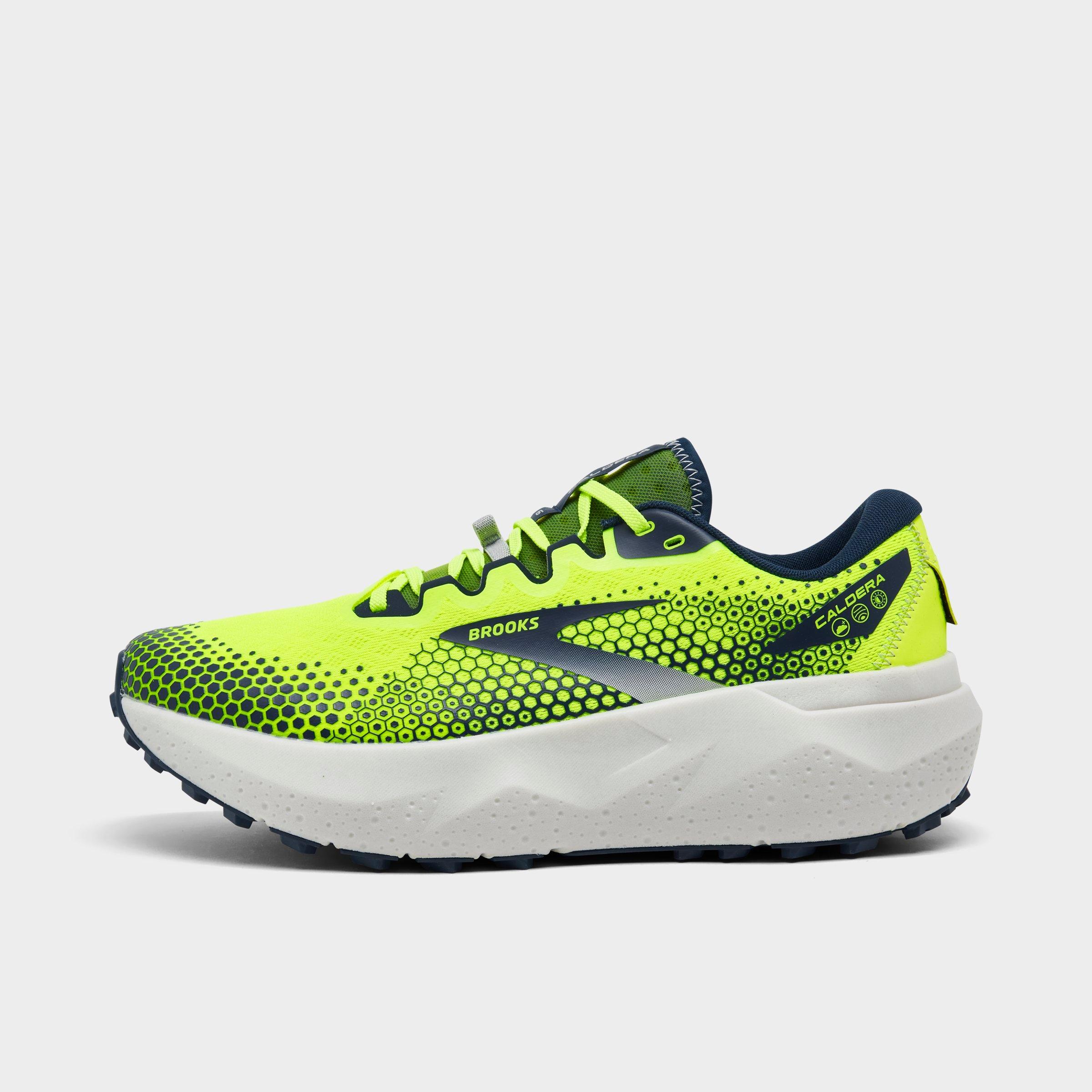Brooks Men's Caldera 6 Trail Running Shoes in Yellow/Nightlife Size 10.0