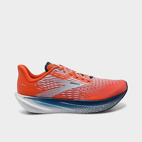 Brooks Men's Hyperion Max Running Sneakers From Finish Line In Cherry Tomato/arctic Ice/titan