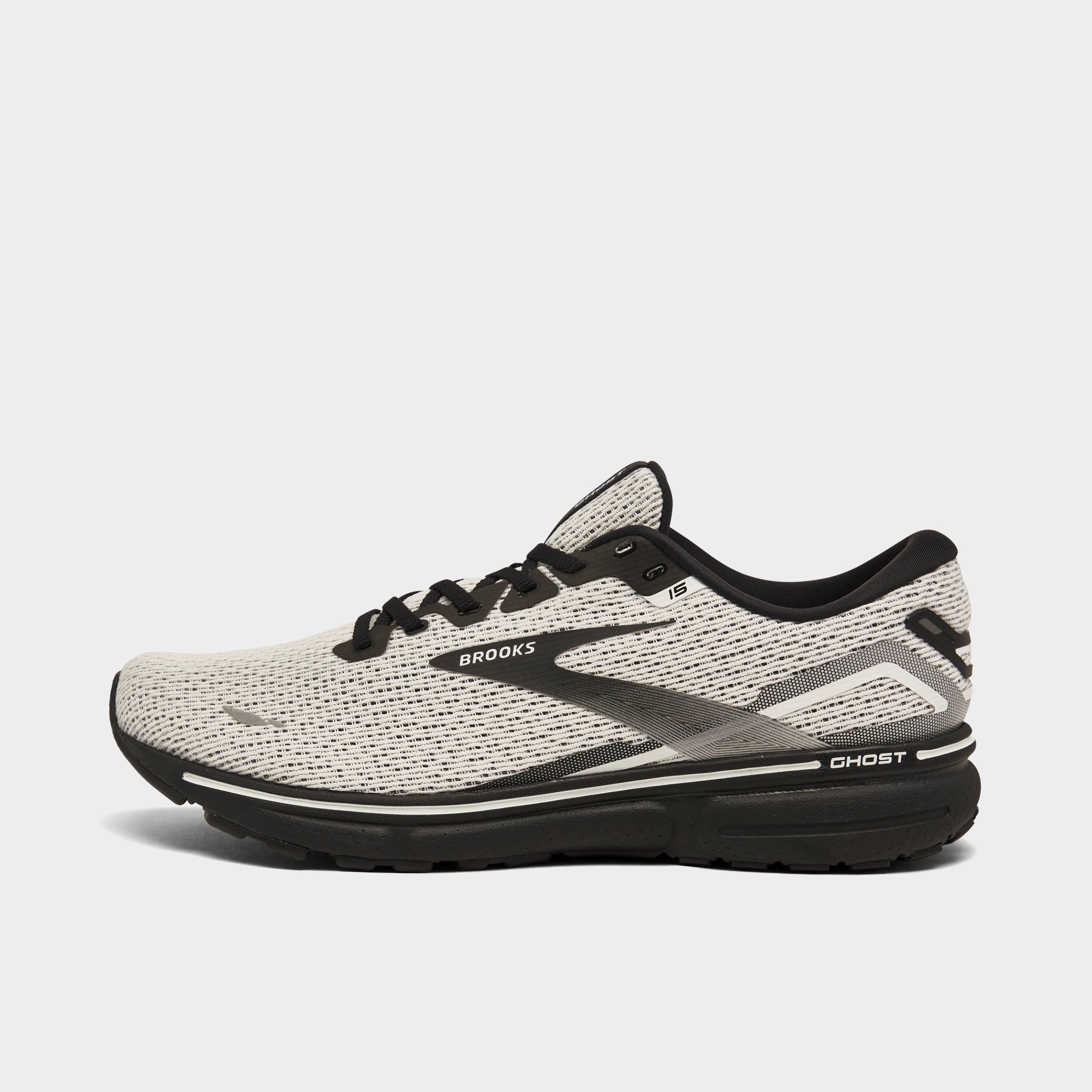 Brooks Mens  Ghost 15 In White/black