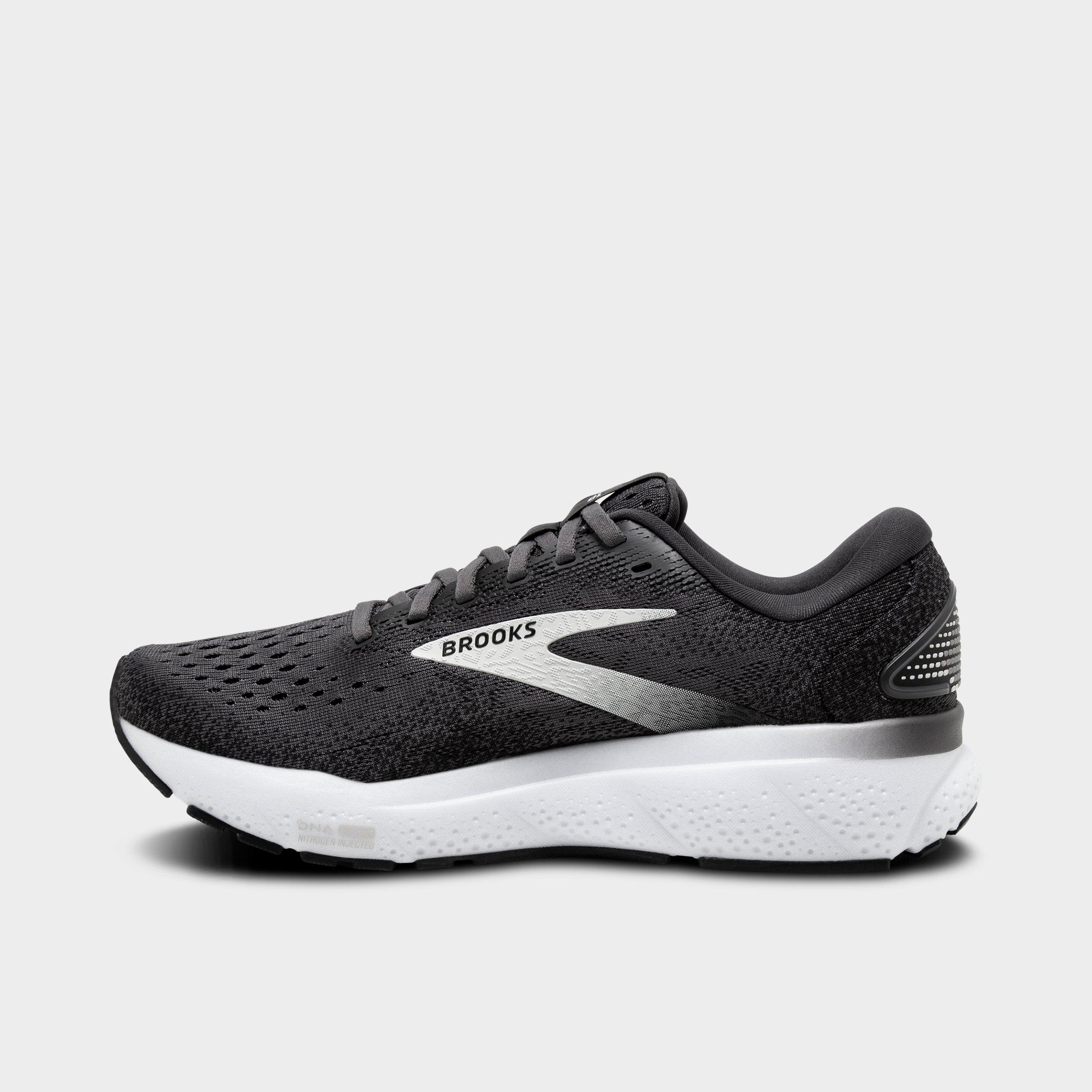Brooks Men's Ghost 16 Running Shoes in Black/Grey/White Size: 7.0