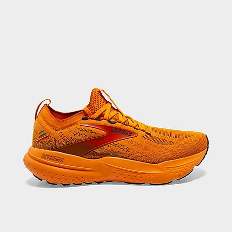 Shop Brooks Men's Glycerin Stealthfit 21 Running Shoes In Carrot Curl/autumn Maple