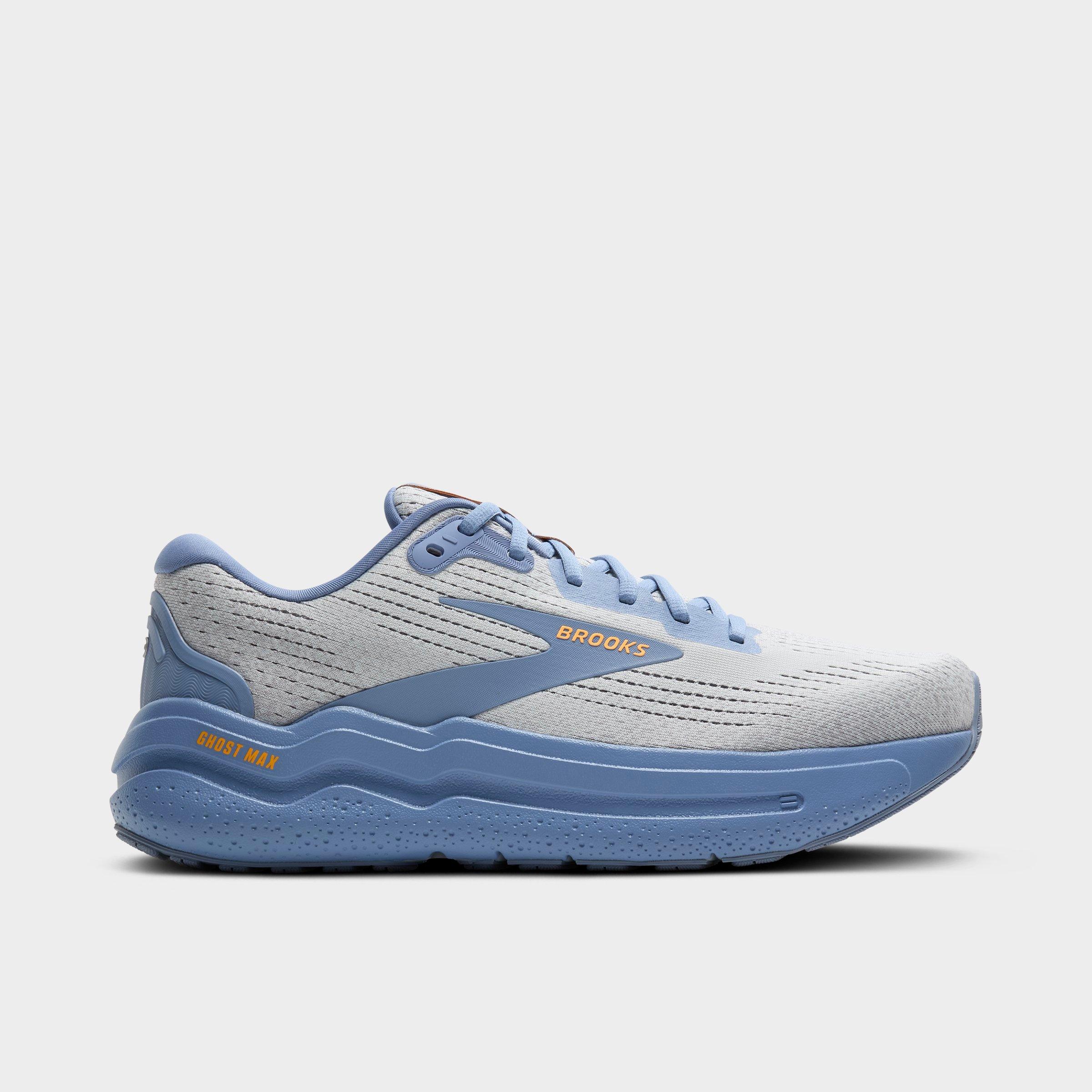 Brooks Men's Ghost Max 2 Running Shoes in White/Oyster Mushroom Size 9