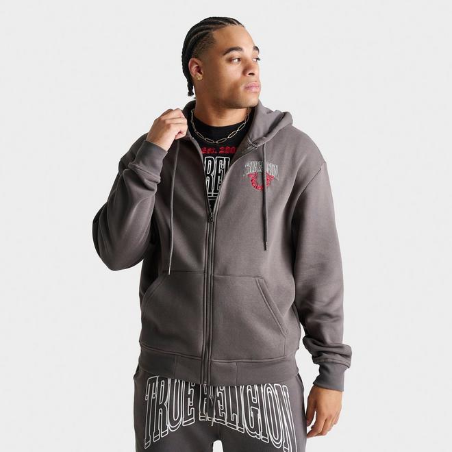 Men's True Religion Groovy Buddha Full-Zip Hoodie