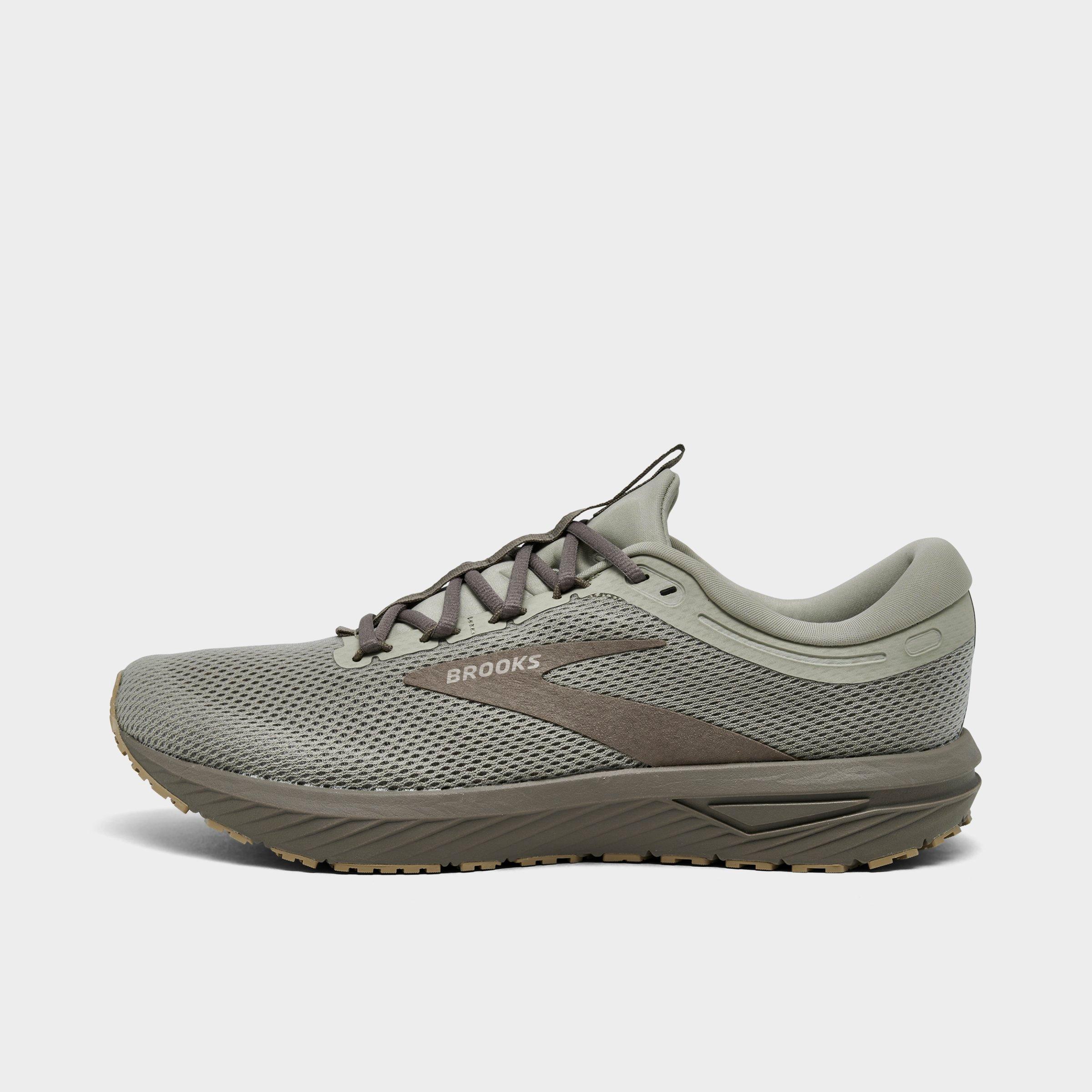 Brooks Men's Revel 7 Running Shoes in London Fog/Falcon/Almond Size: 7.5