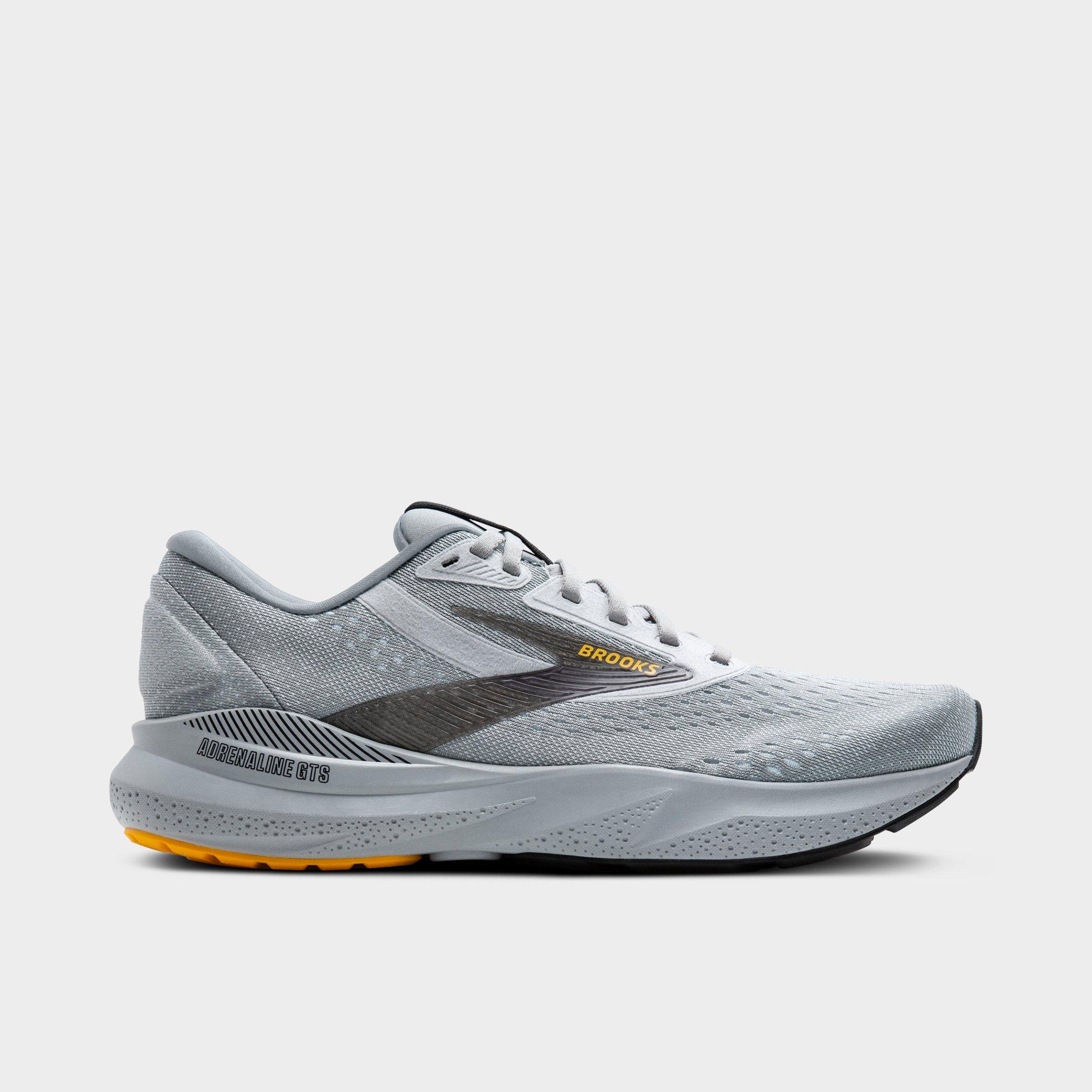 Brooks Men's Adrenaline GTS 24 Running Shoes in Grey/Alloy Size 15.0W