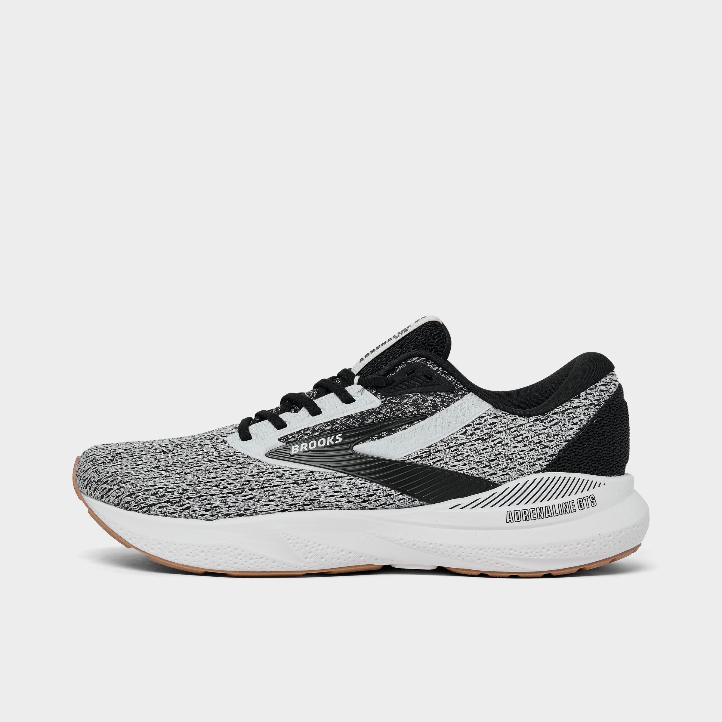 Brooks Men's Adrenaline GTS 24 Running Shoes in Coconut/Black/Biscuit Size: 7.5