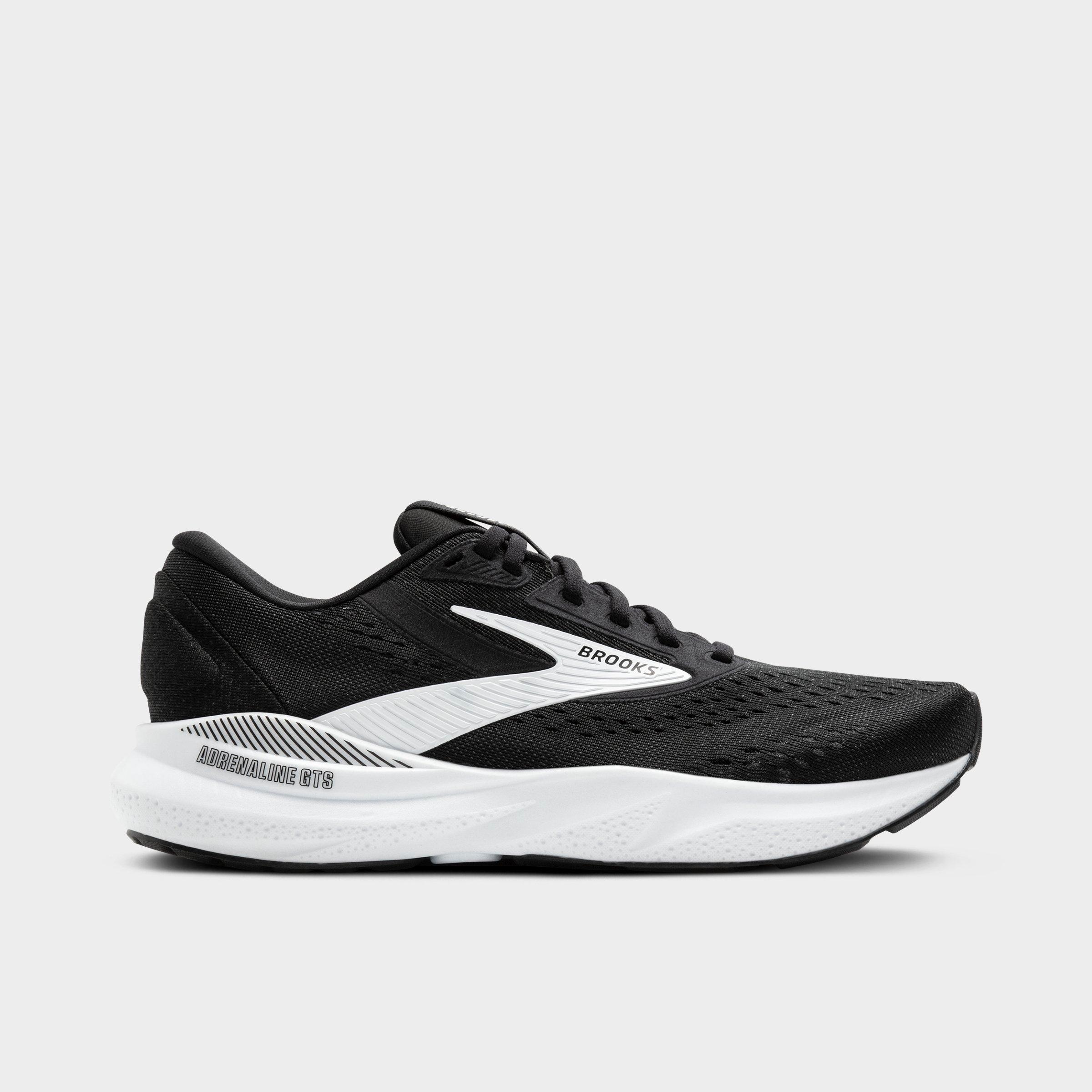 Brooks Men's Adrenaline GTS 24 Running Shoes (Wide Width) in Black/Black Size 8.5W