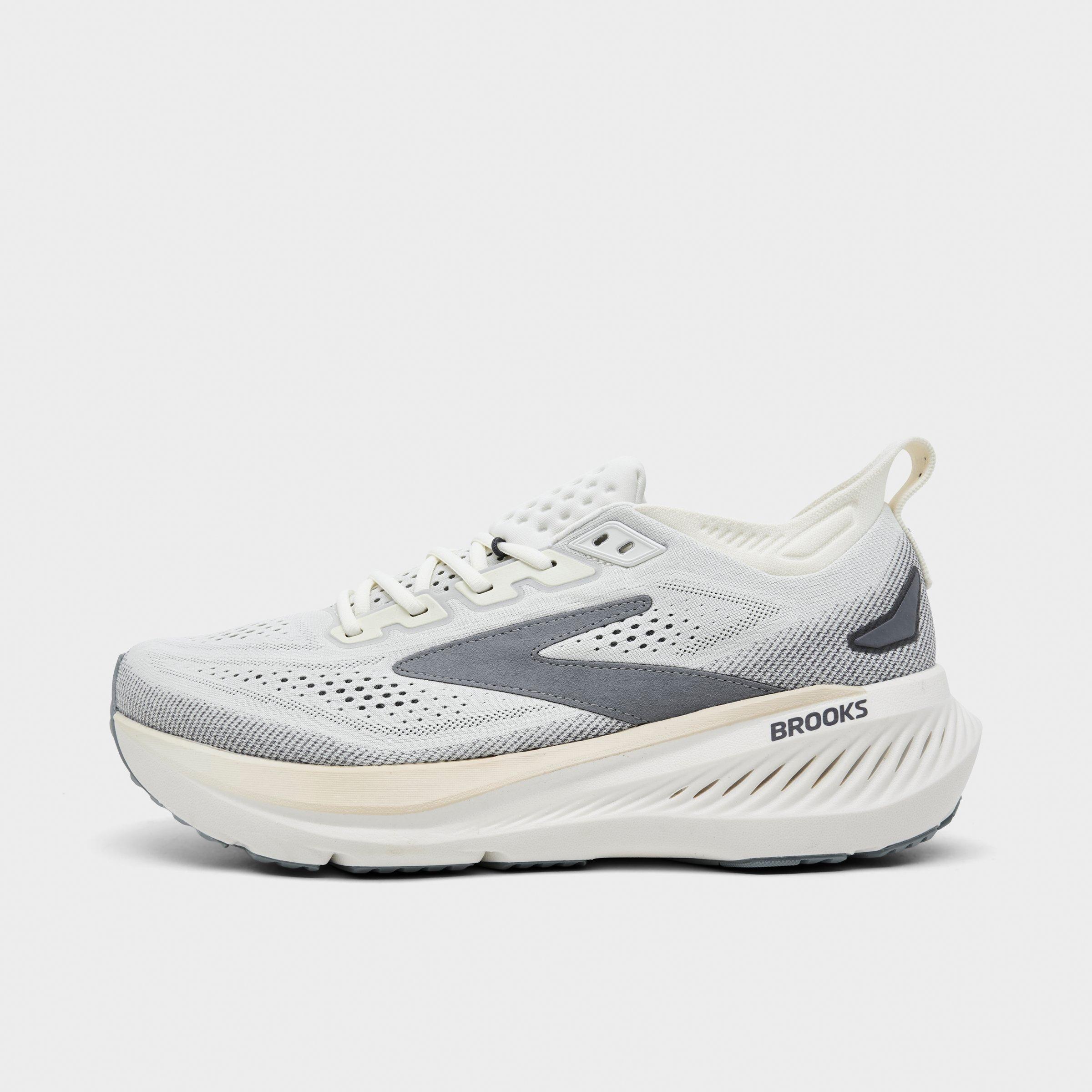 Brooks Men's Glycerin 23 Running Shoes in Coconut/Bleached Sand/Grey Size: 8.0