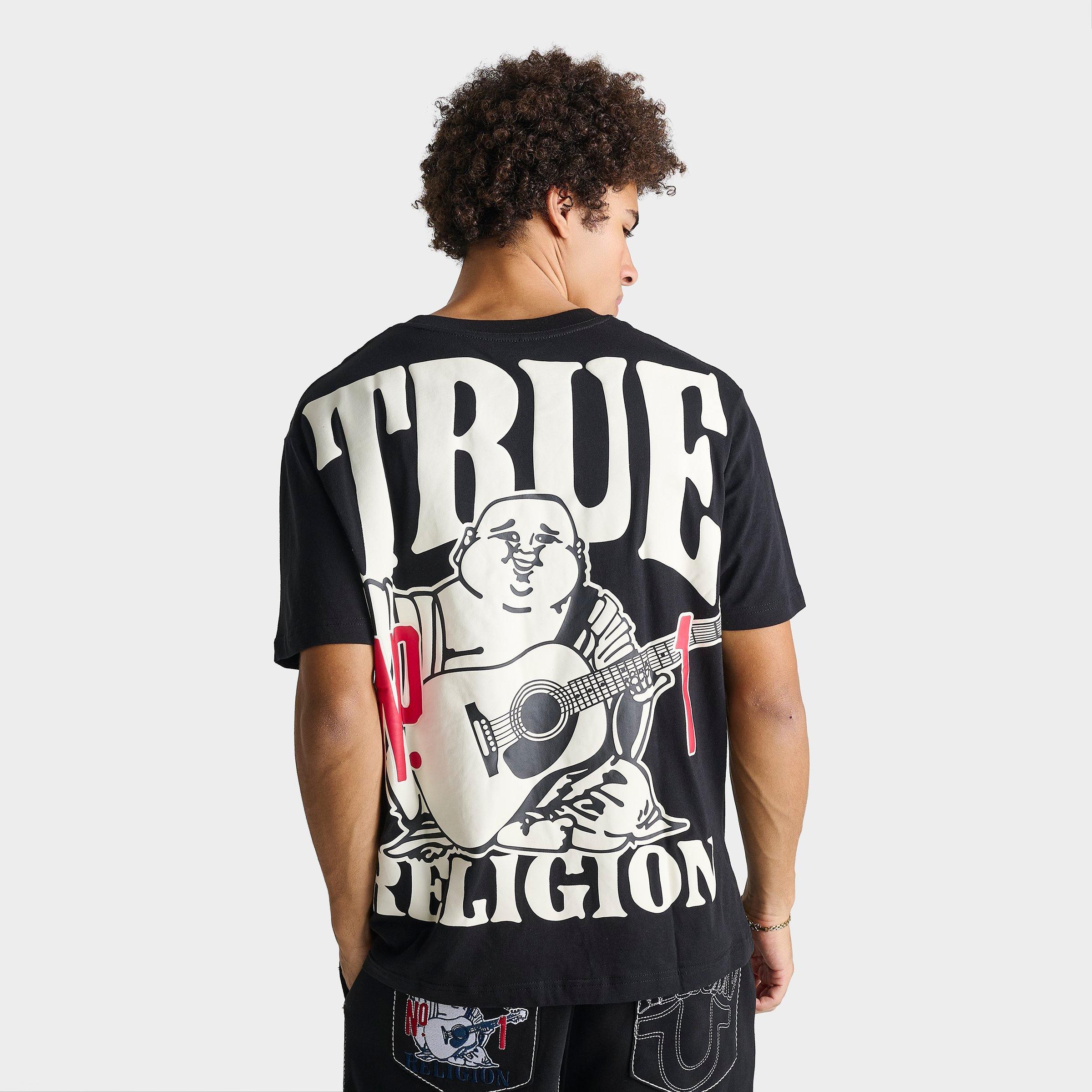 True Religion Men's No. 1 Buddha Logo Heavyweight T-Shirt