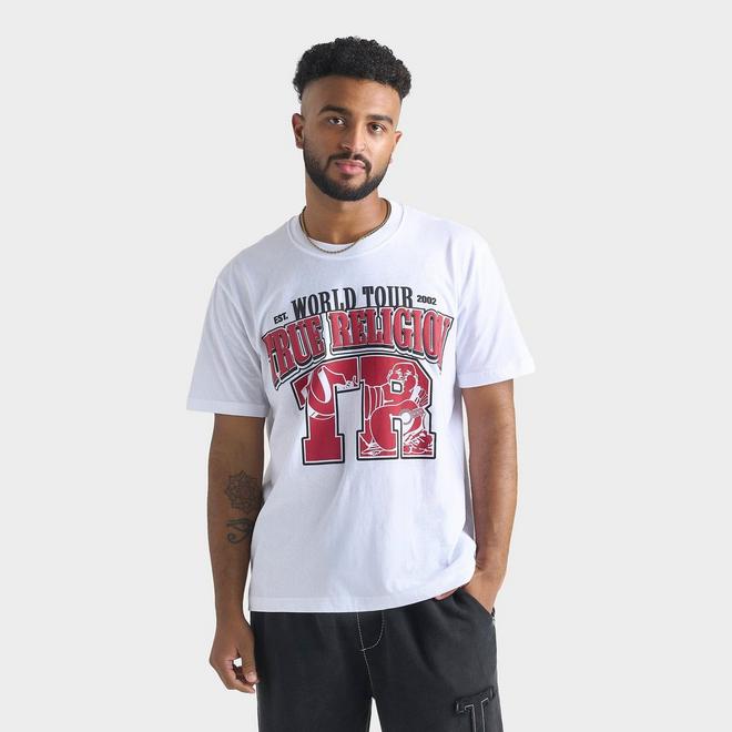 Men's True Religion Arched Logo Buddha T-Shirt