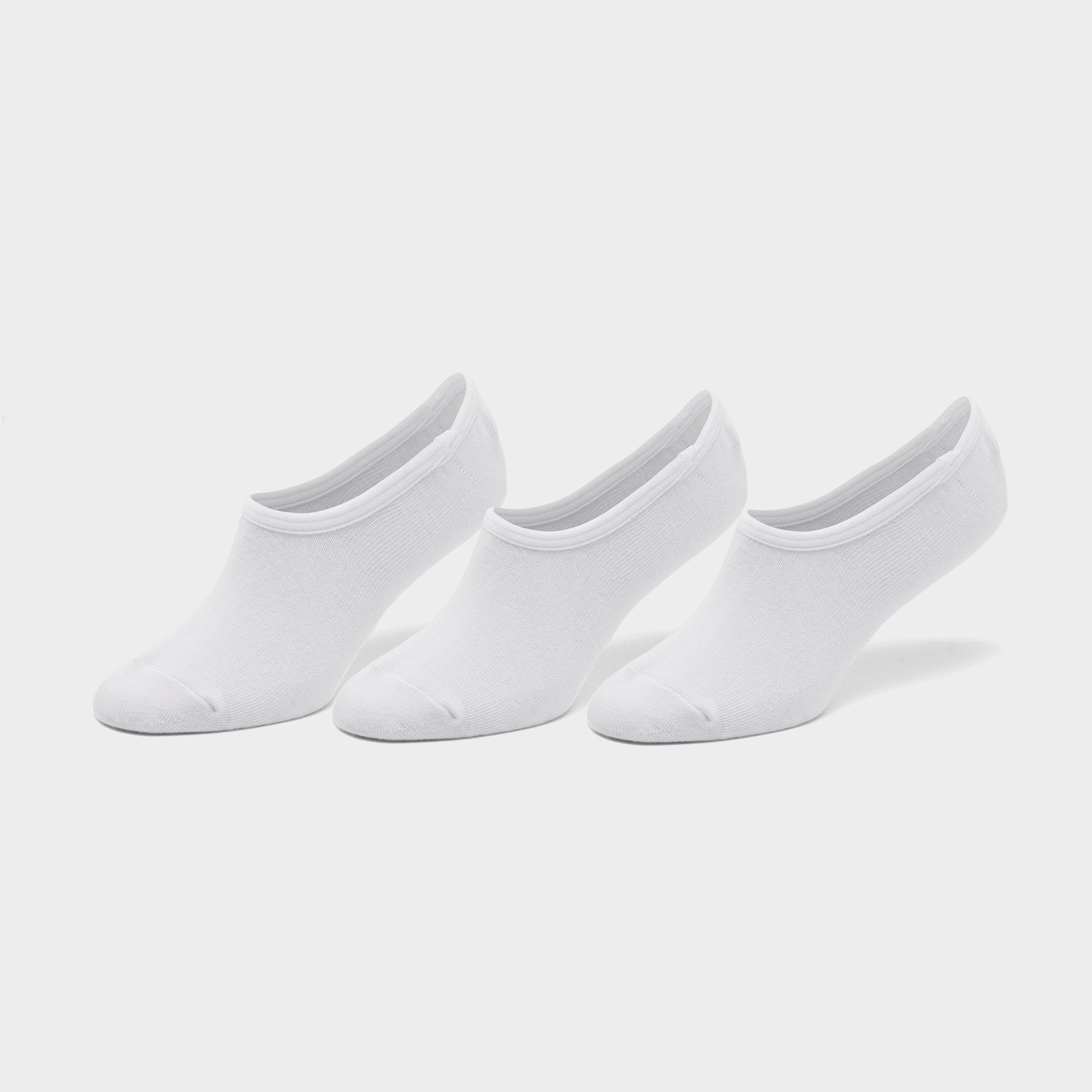 Sonneti Men's Finish Line Footie Socks (3-Pack) in White/White Size Large Knit