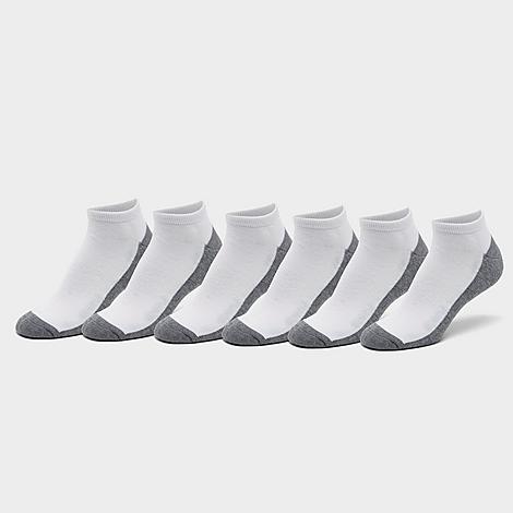 Finish Line Sonneti Men's No-show Socks (6-pack) In White/grey