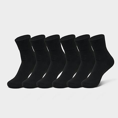 Sof Sole Sonneti Men's Quarter Socks (6-pack) In Black