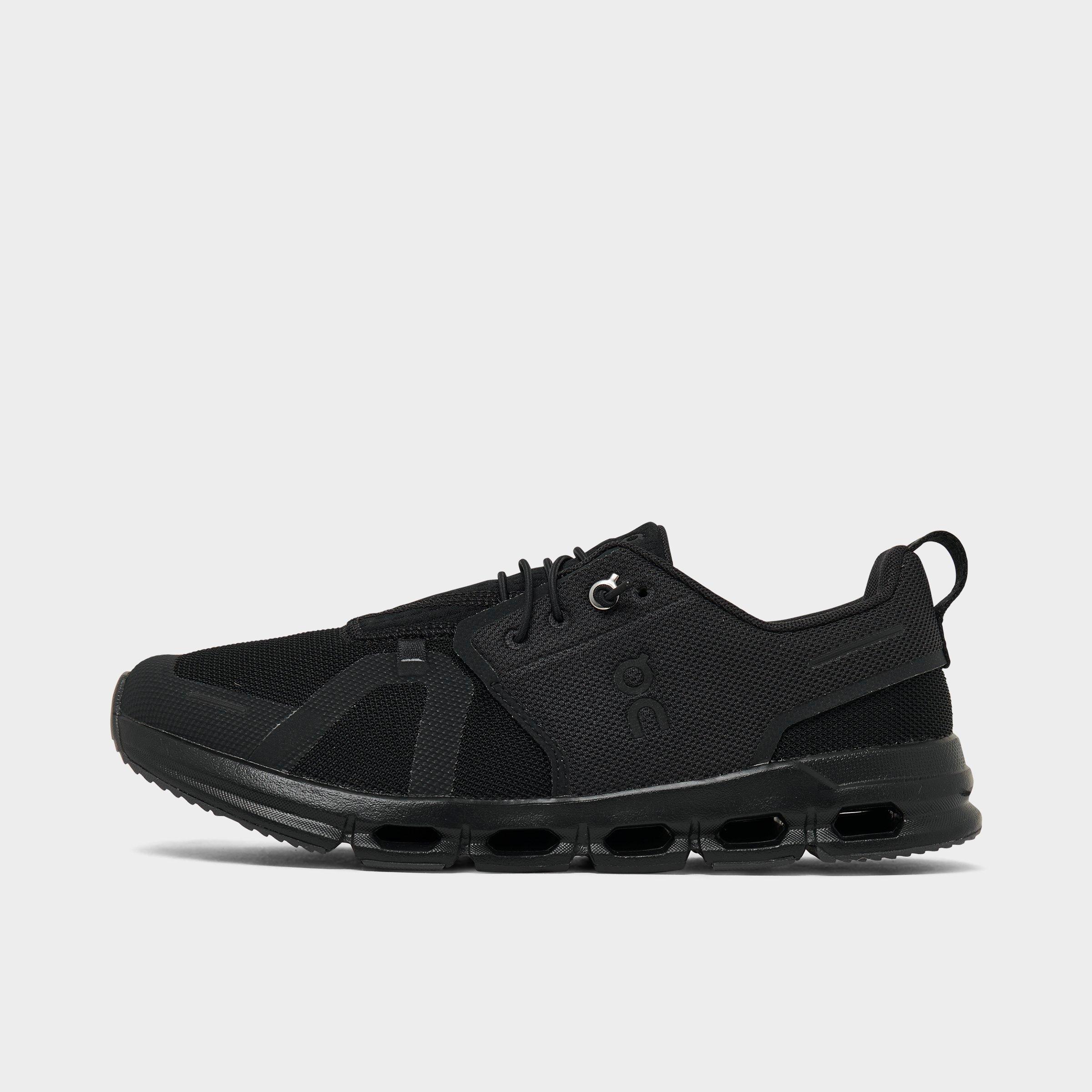 On Big Kids Cloud Sky Stretch Lace Running Shoes in Black Size: 3.5