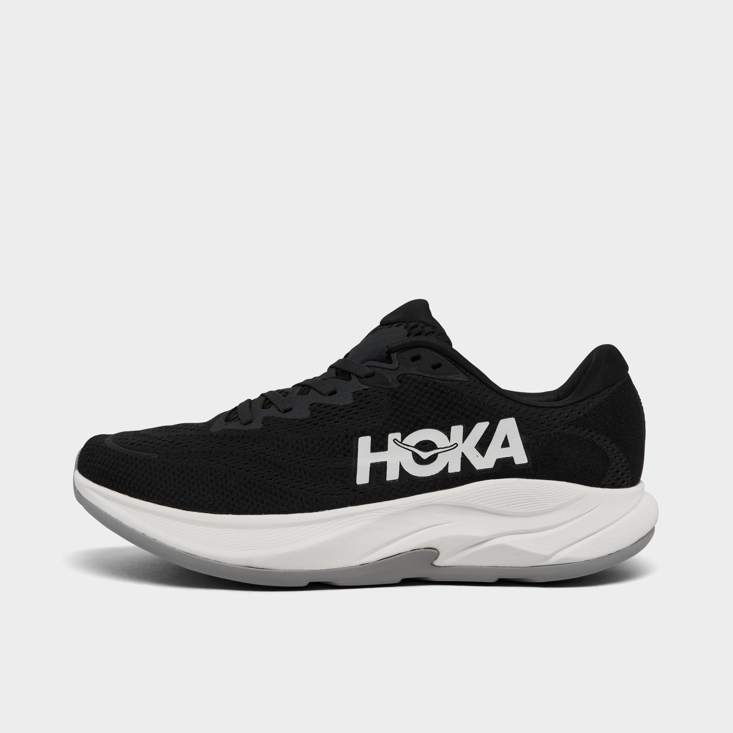 Hoka Men's Rincon 4 Running Shoes in Black/Black Size 9.5 Knit/Jacquard