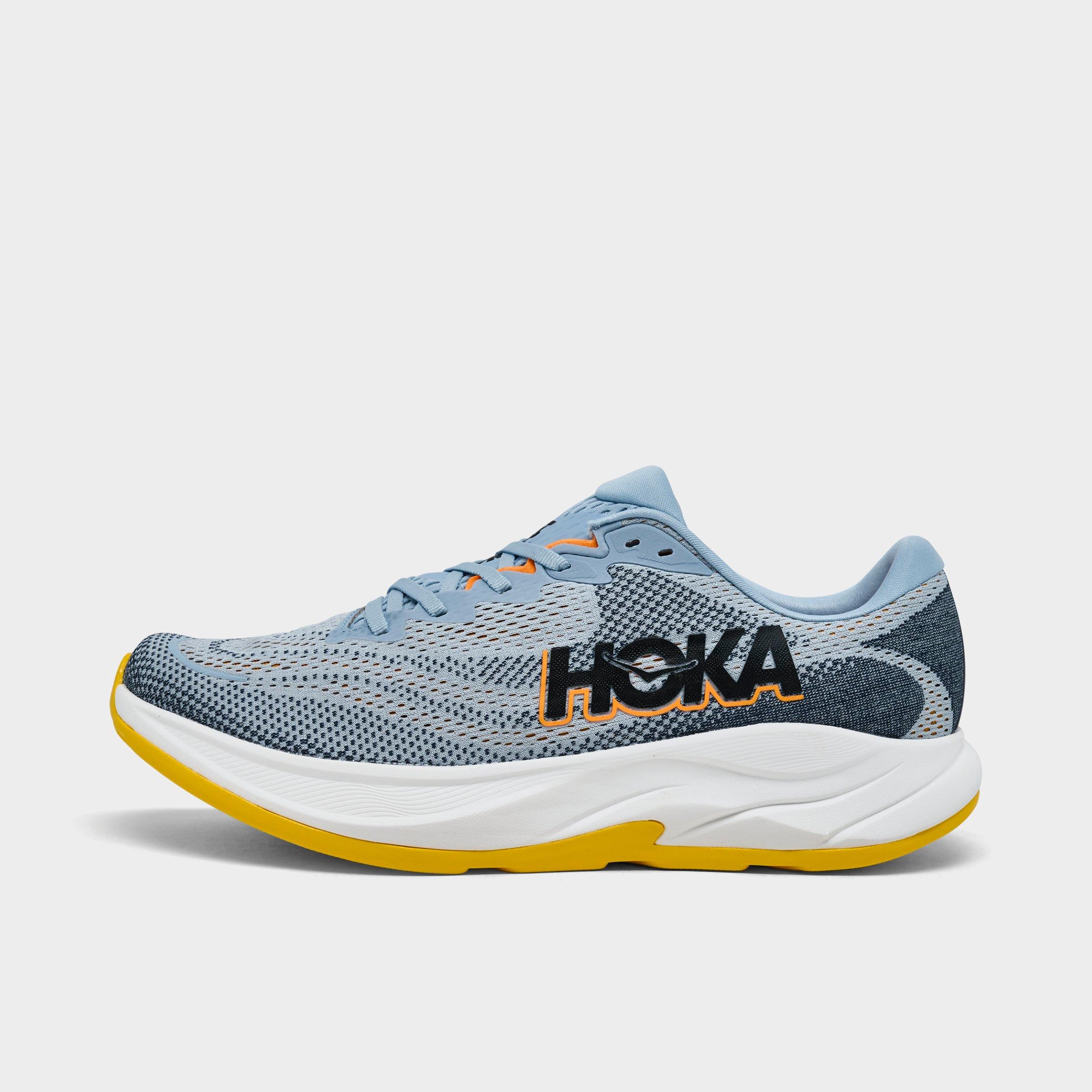 Hoka Men's Rincon 4 Running Shoes in Blue/Drizzle Size 10 Knit/Jacquard