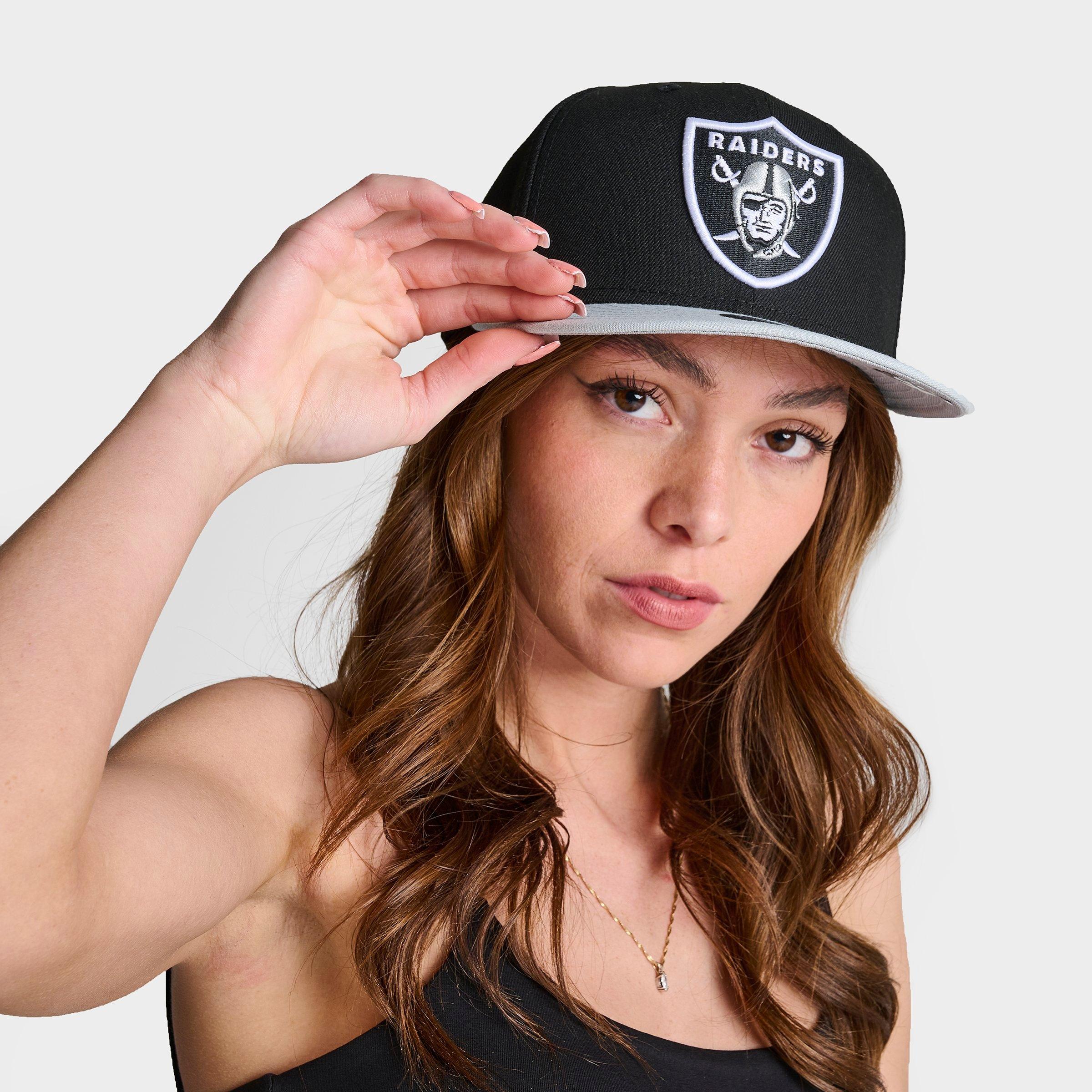 New Era Las Vegas Raiders Nfl 9fifty Snapback Hat In Black/grey