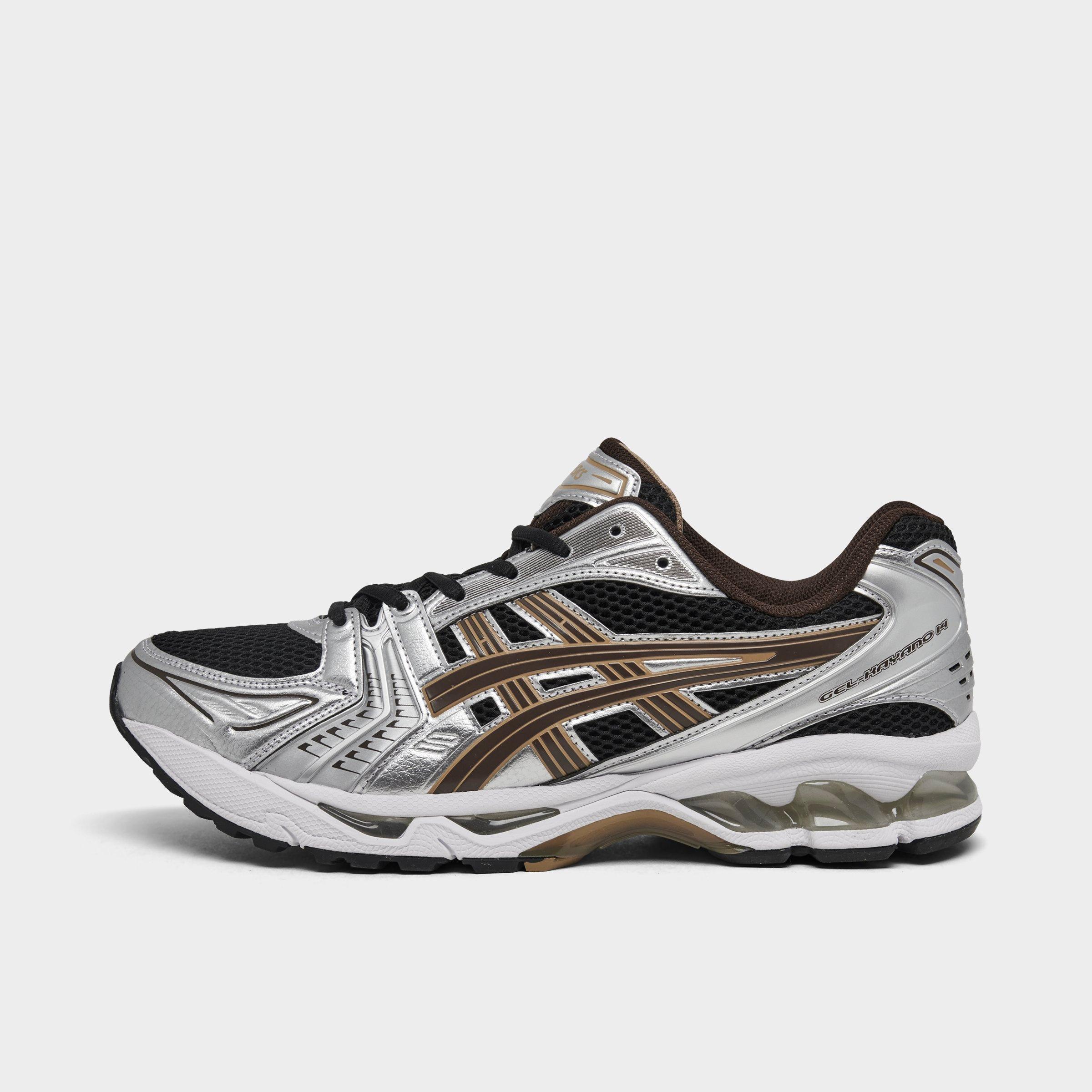 Asics Men's GEL-Kayano 14 Casual Shoes in Metallic/Black Size 8.5 Leather/Suede