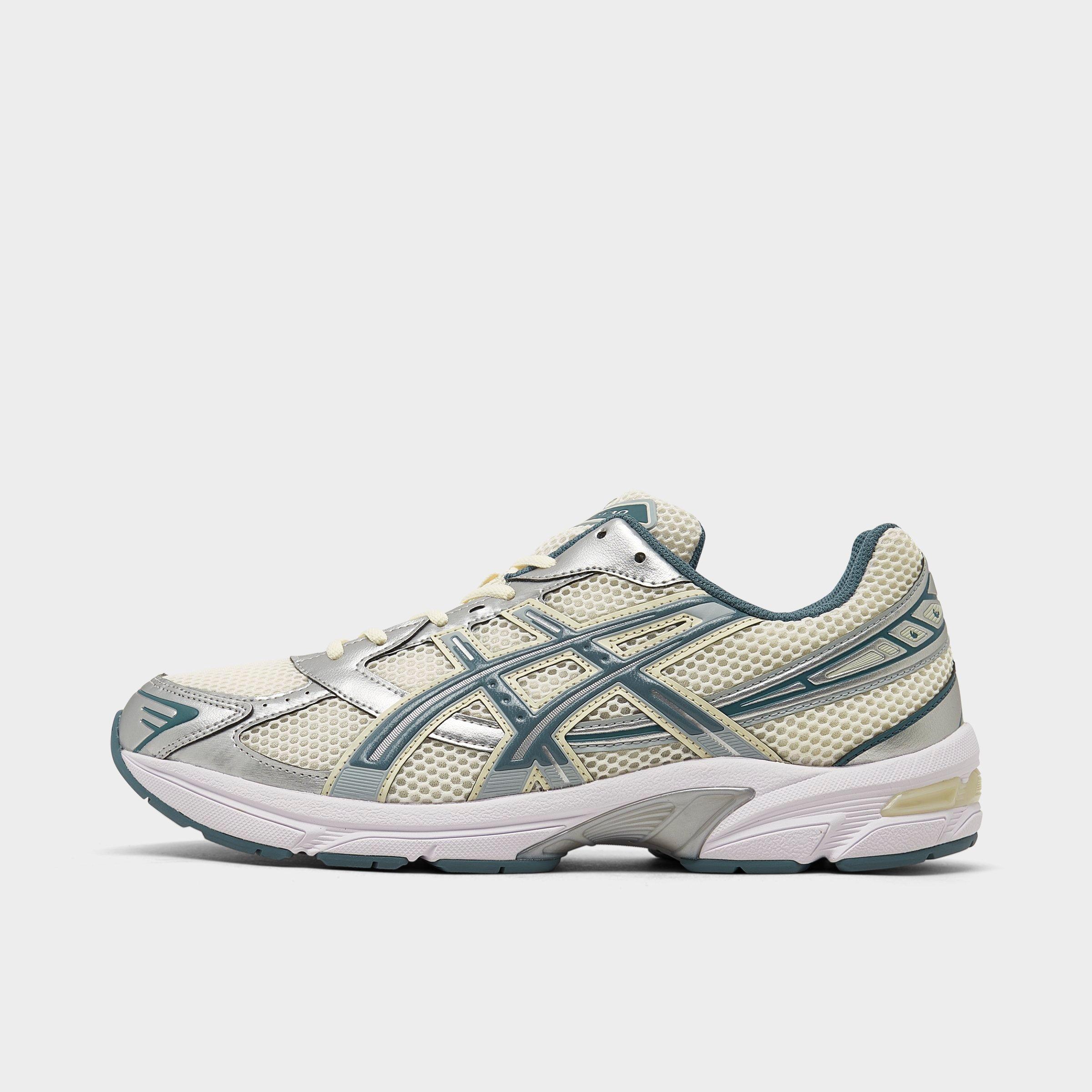 Asics Gel-1130 Running Shoes Size 13.0 Leather In Cream/ironclad