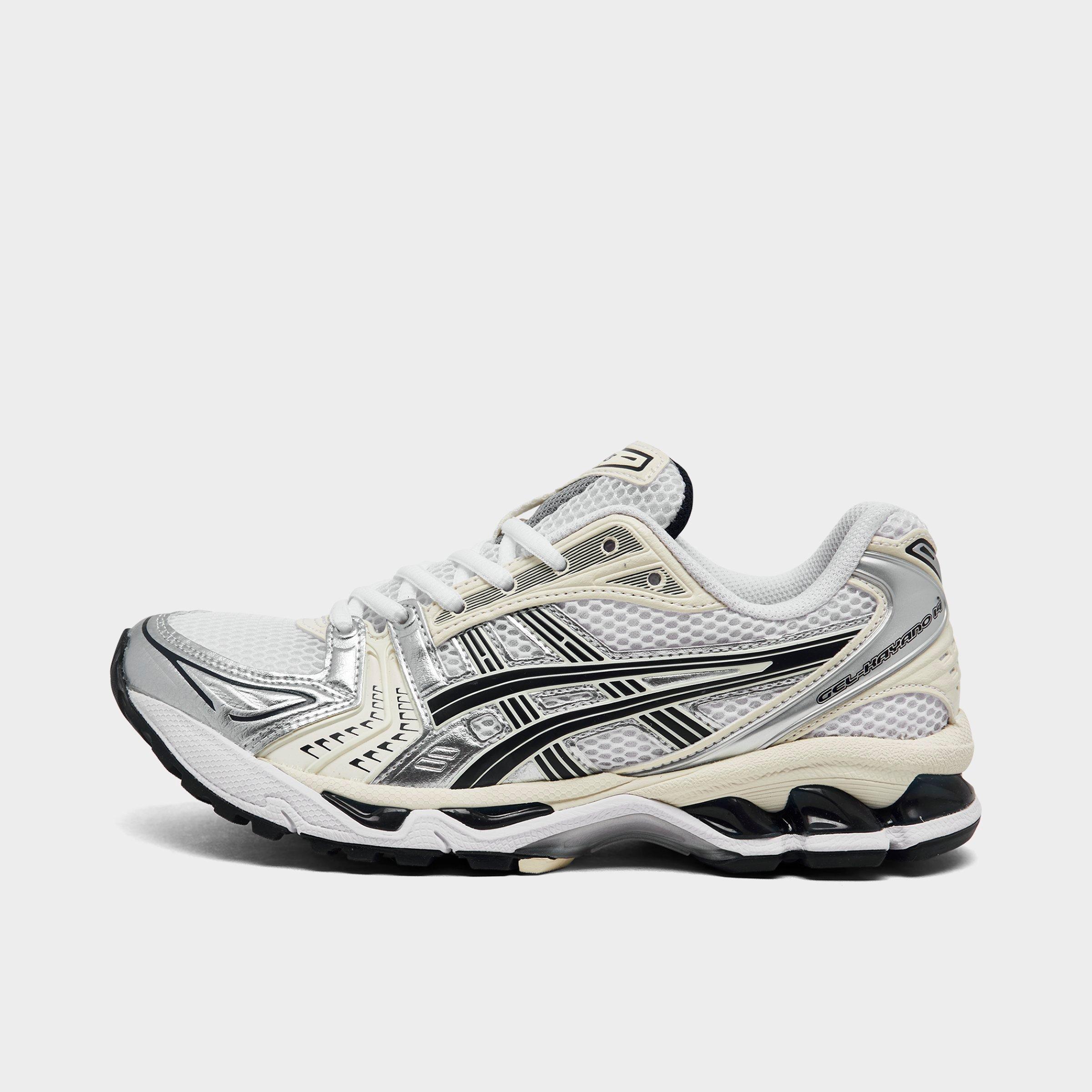 Women's ASICS GEL-Kayano 14 Casual Shoes in White/Midnight Size: 5.5