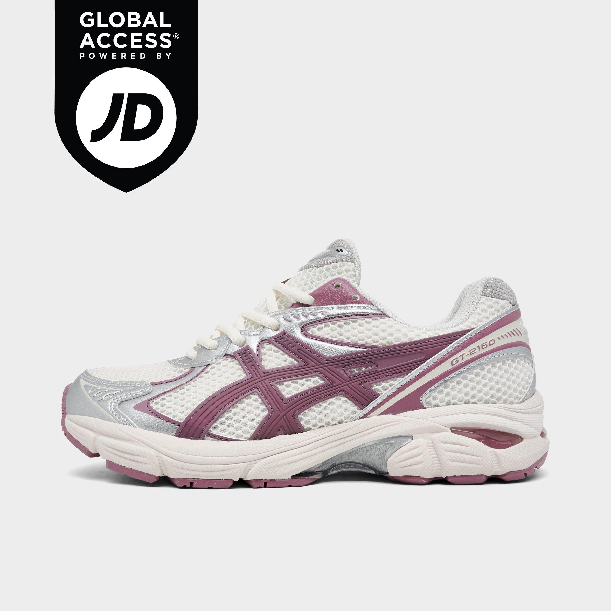 Women's ASICS GT-2160 Casual Shoes in Cream/Purple Oxide Size: 5.0