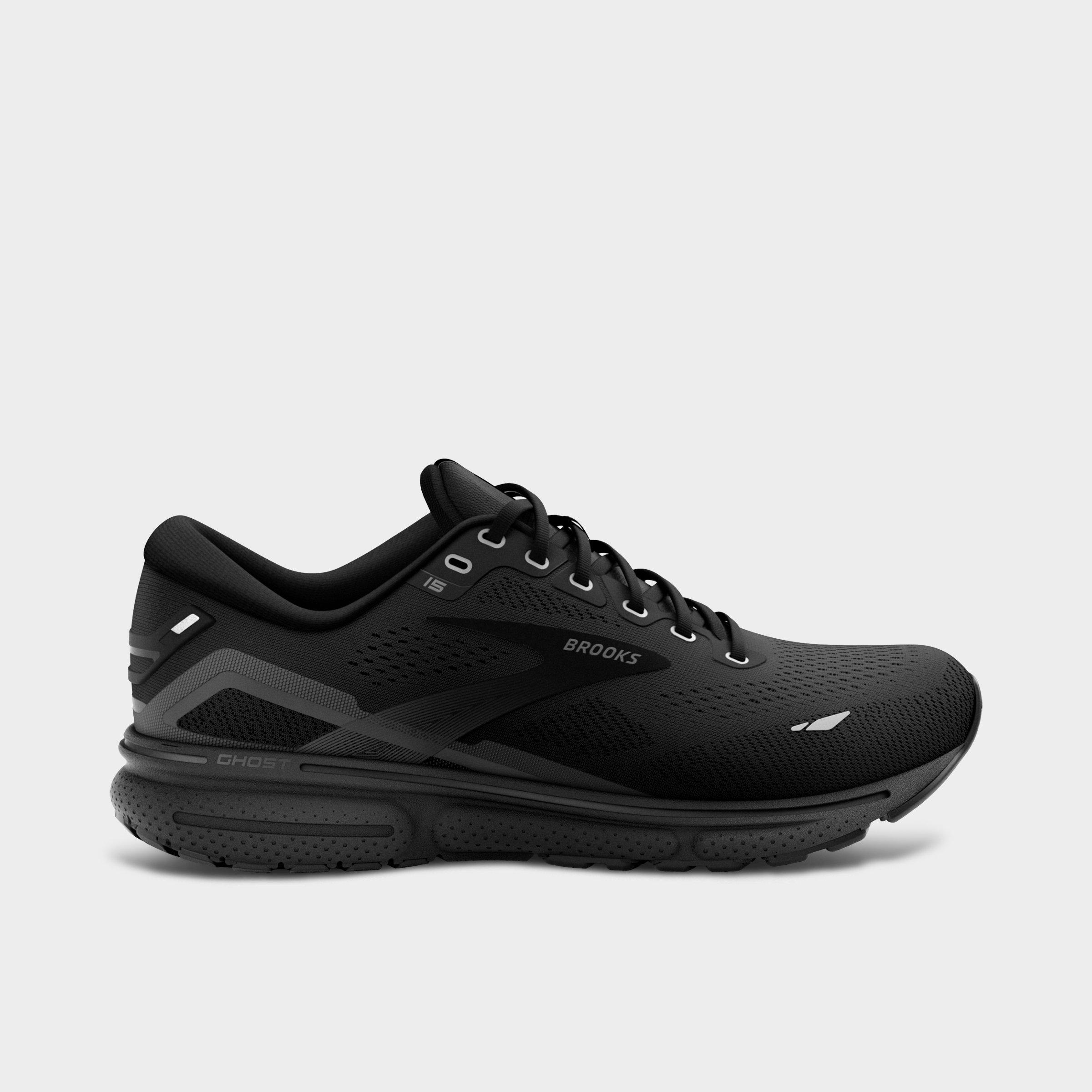 Brooks Women's Ghost 15 Running Shoes In Black/black/ebony