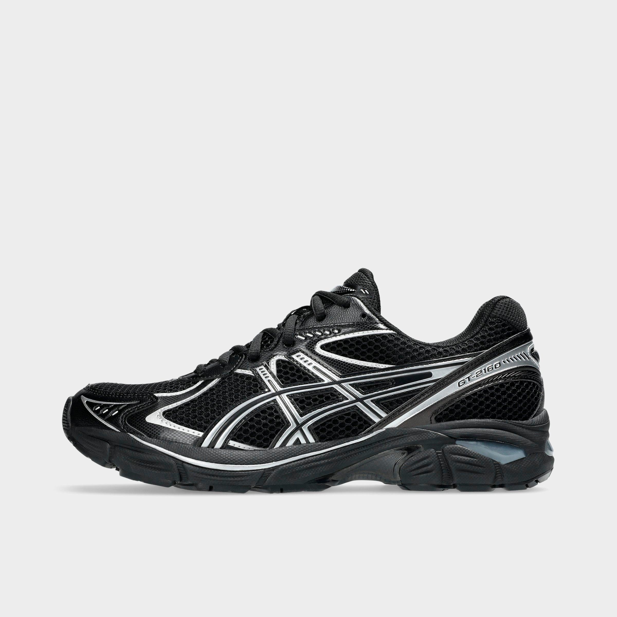 Men's ASICS GT-2160 Casual Shoes in Black/Pure Silver Size: 7.5