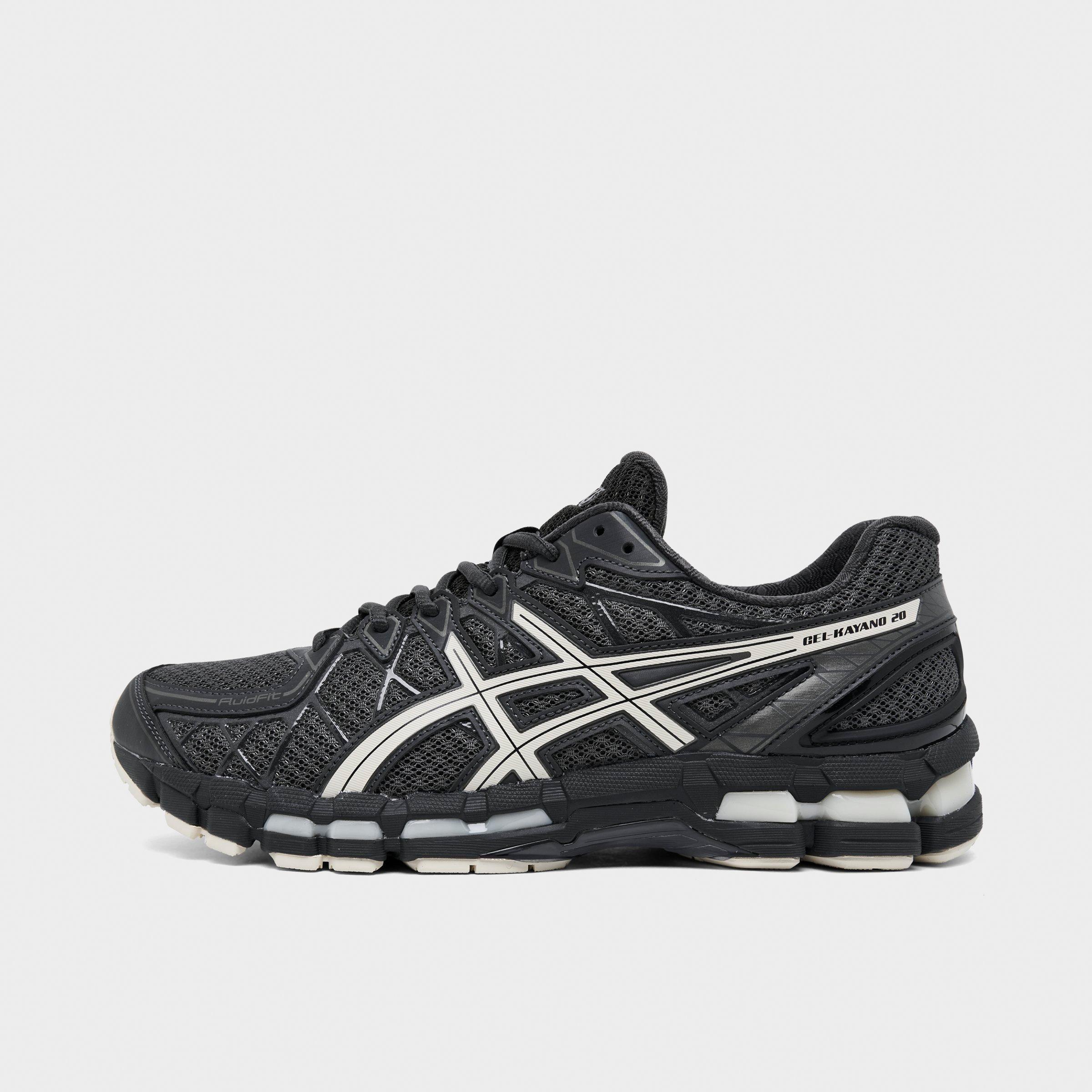 Men's ASICS GEL-Kayano 20 Casual Shoes in Obsidian Grey/Oatmeal Size: 8.0